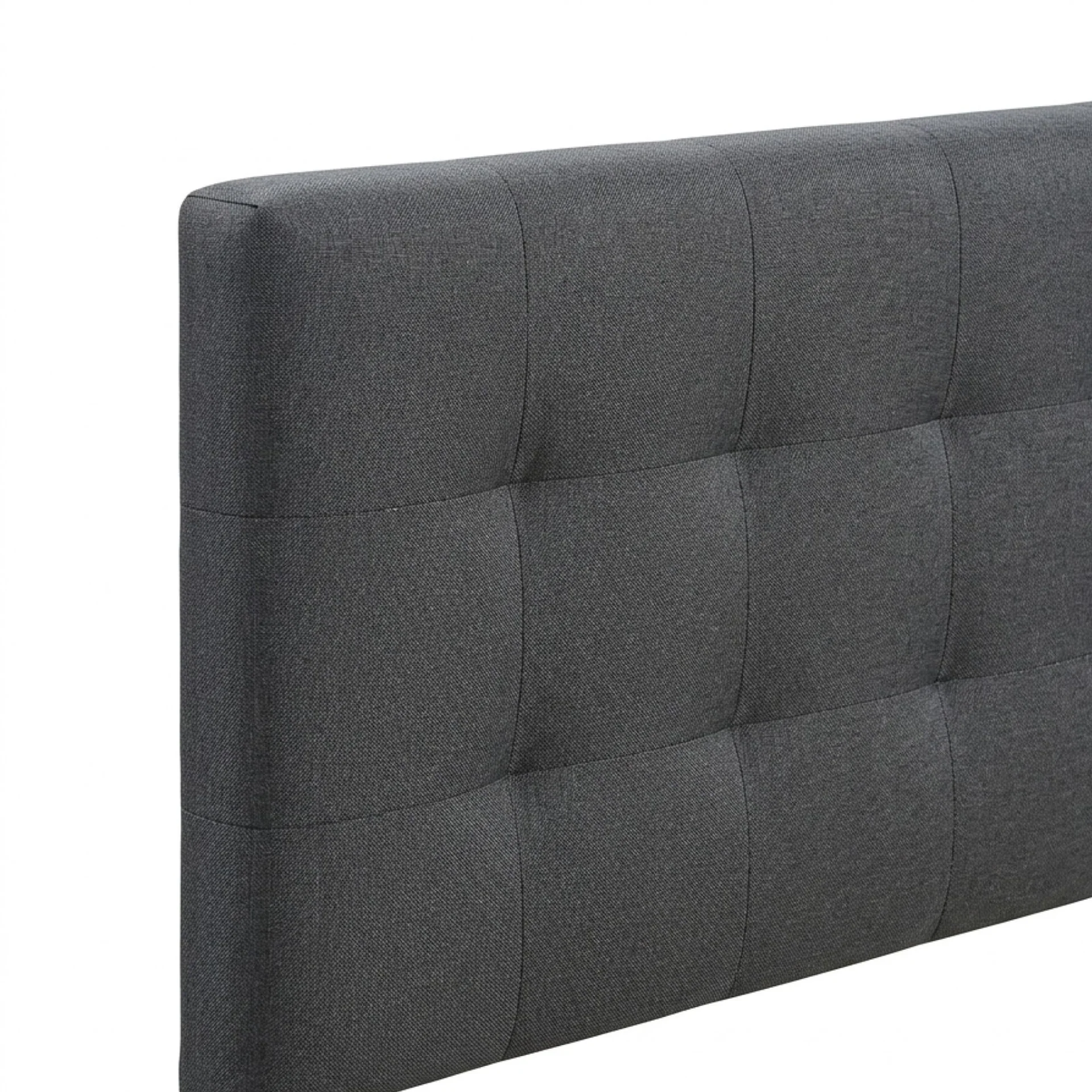Kora Queen Bed Frame - Dark Grey - Image 11
