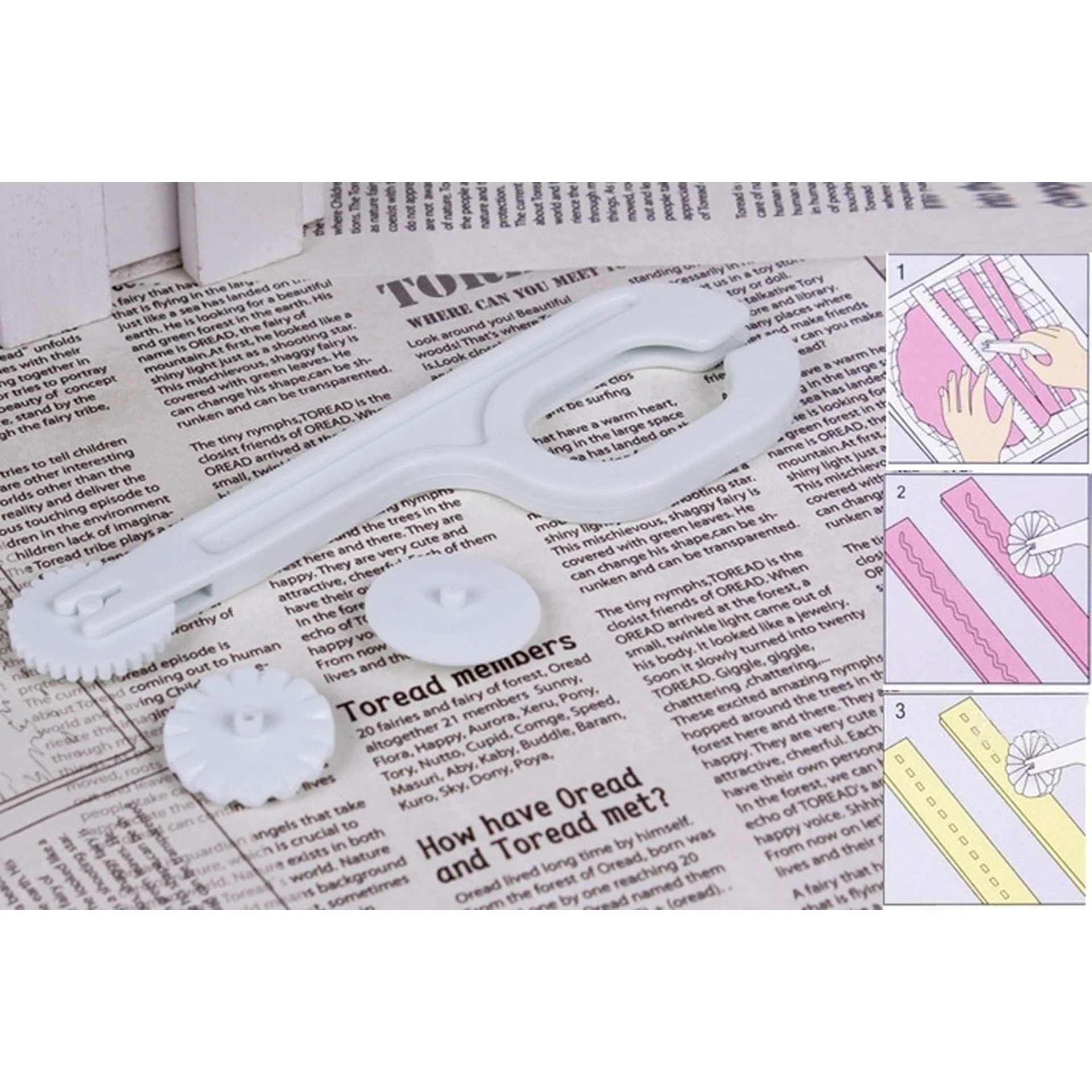 4pcs Fondant Cutter & Embosser - Image 4