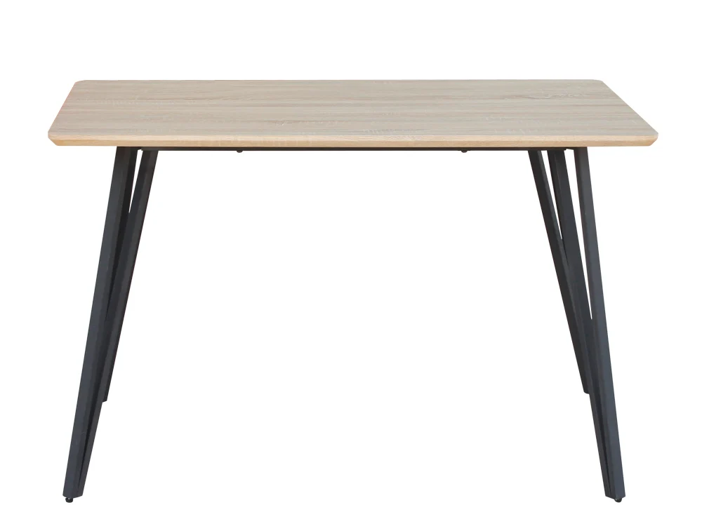 ALLIE Dining Table Rectangle 120x70cm - Oak - Image 4