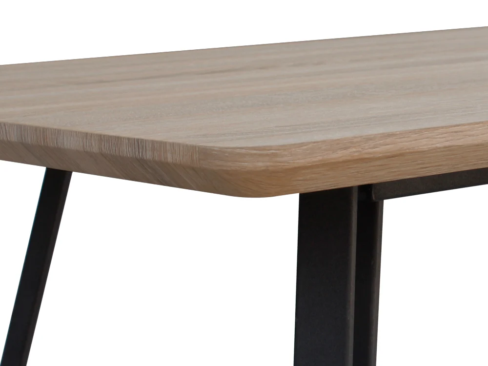 ALLIE Dining Table Rectangle 120x70cm - Oak - Image 7