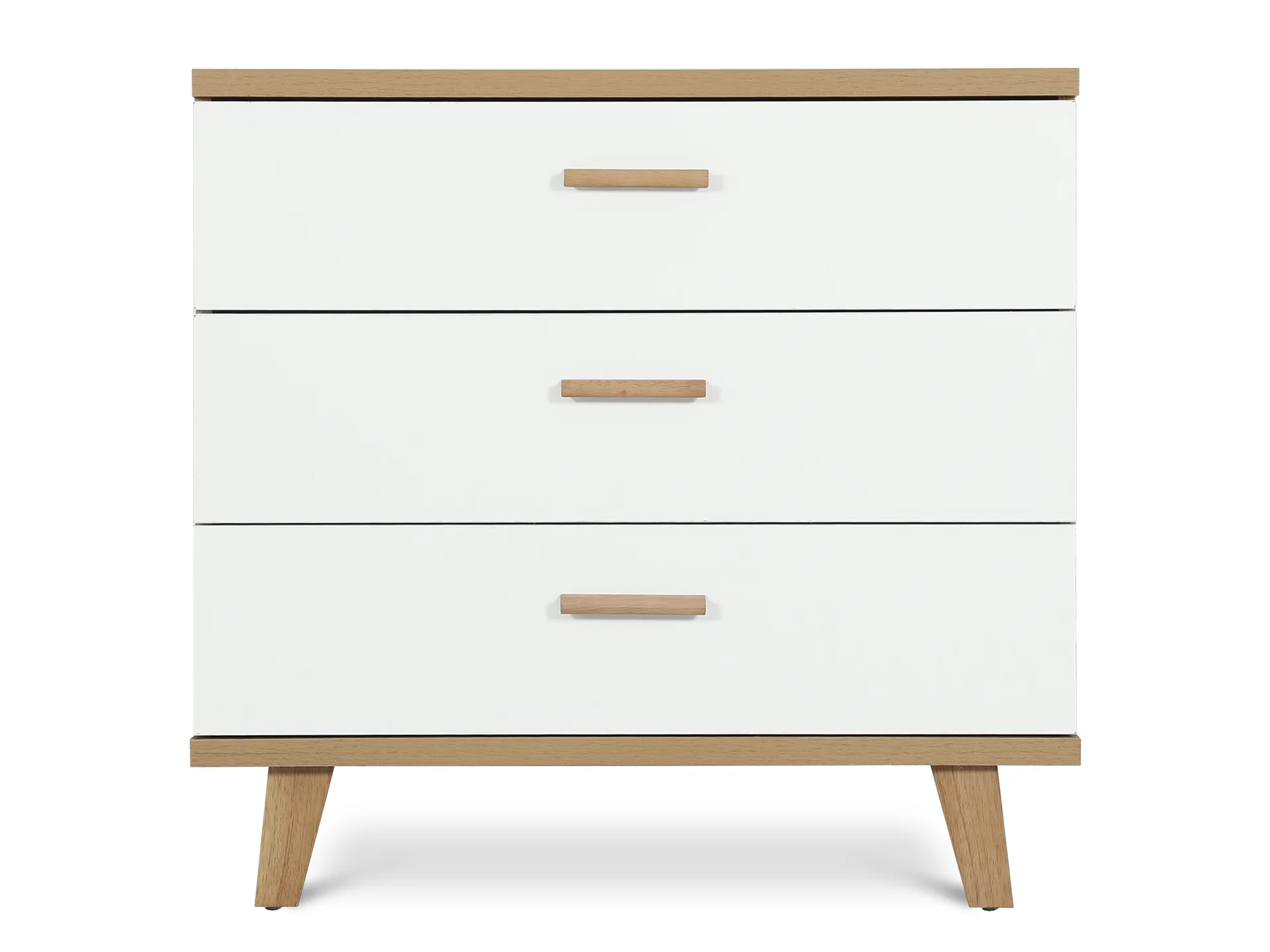 Alton Tallboy 3 Drawers - Oak - Image 14