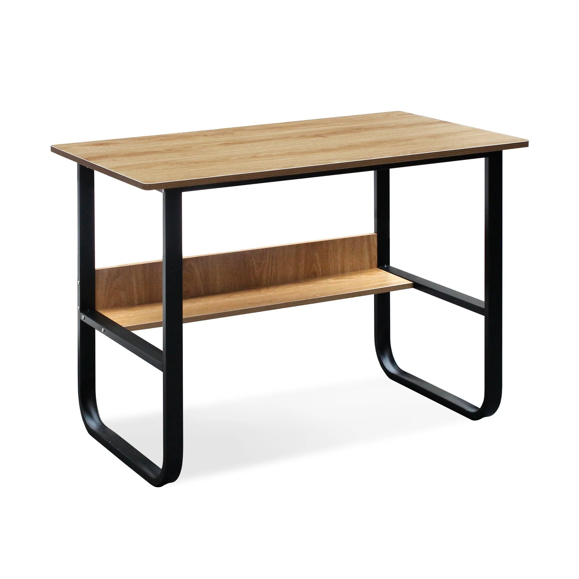 Andrea 100cm Computer Desk - Black - Image 6