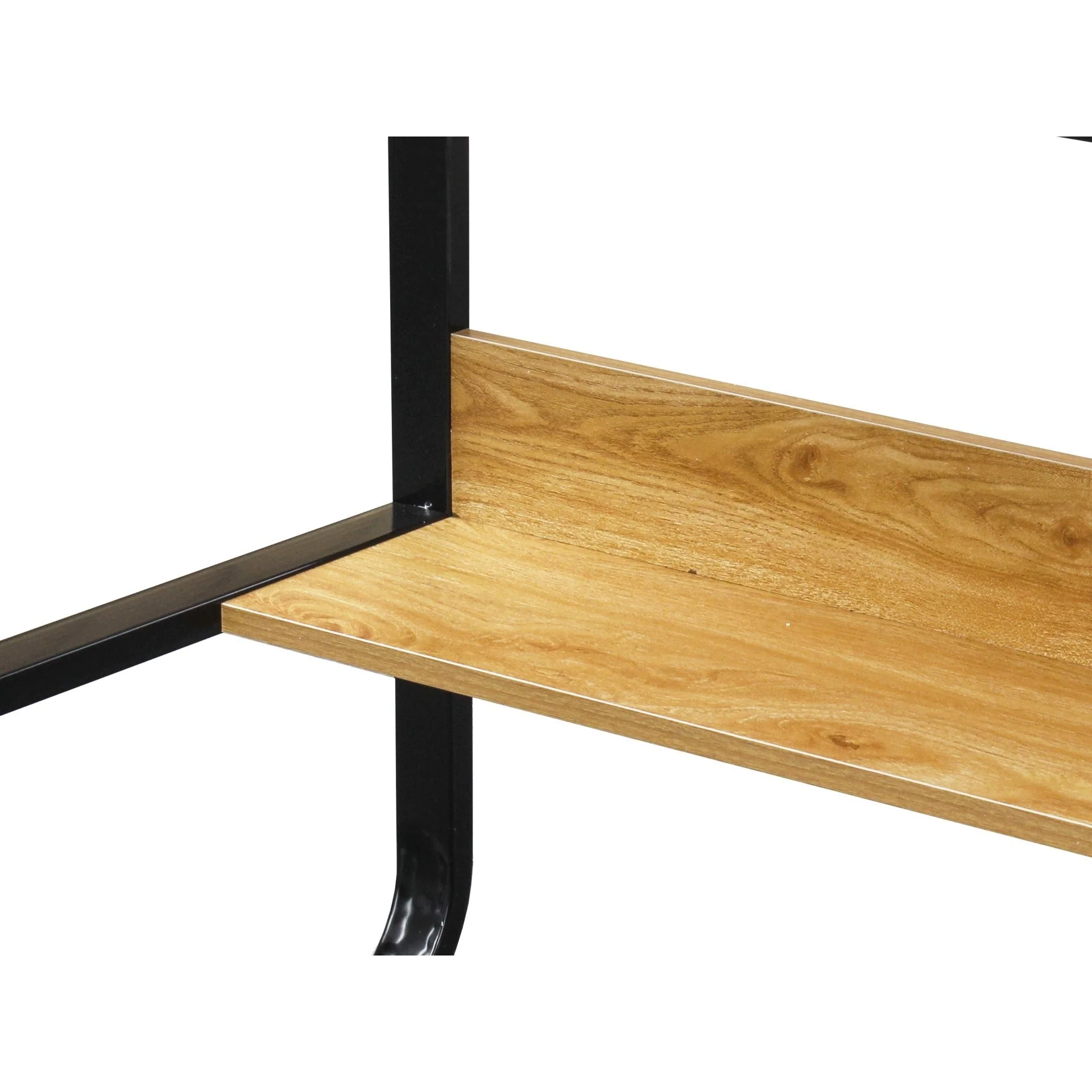 Andrea 120cm Computer Desk - Black - Image 8