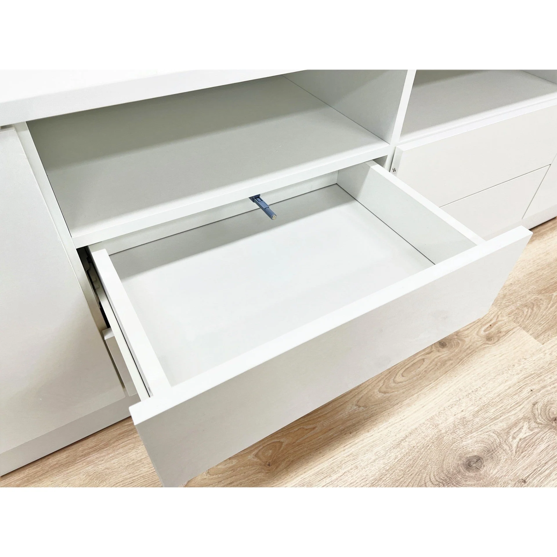 Antler 1.8m Entertainment Unit - White - Image 16