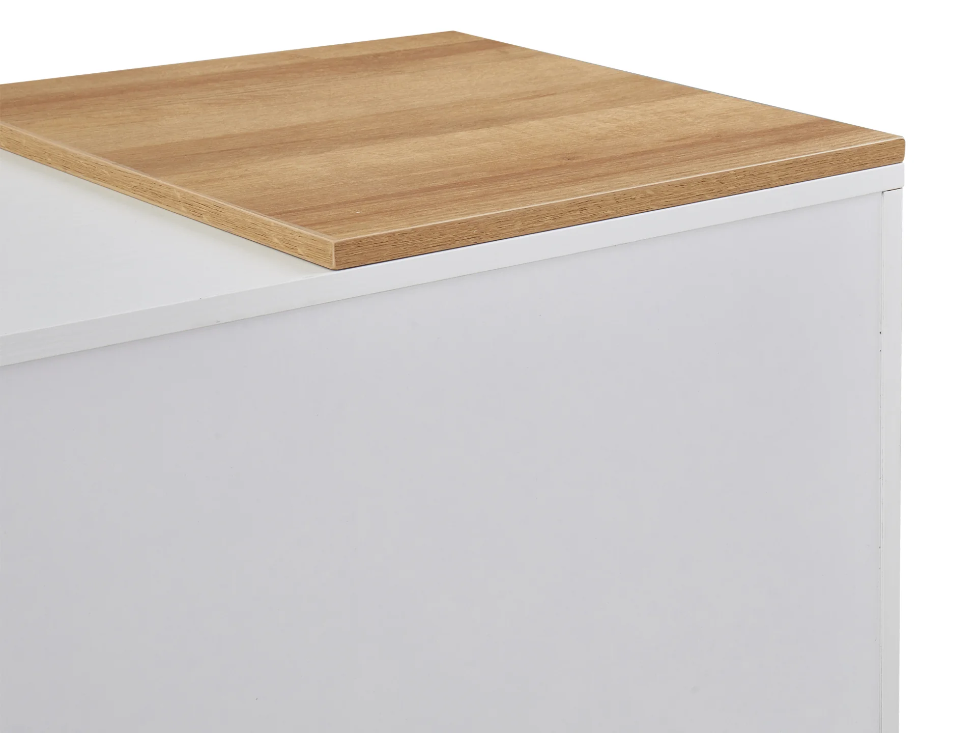 Archie 110cm Computer Desk - White - Image 3