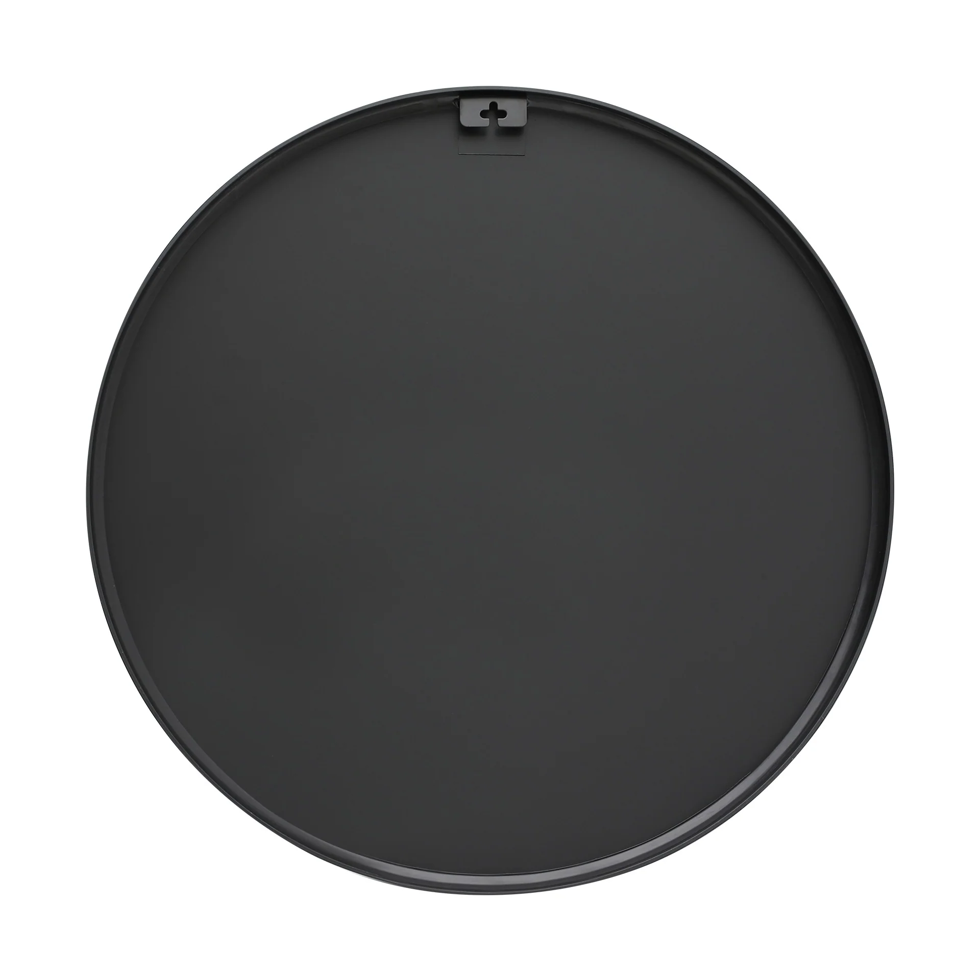 Aura Round Metal Framed Wall Mirror 80cm - Black - Image 12
