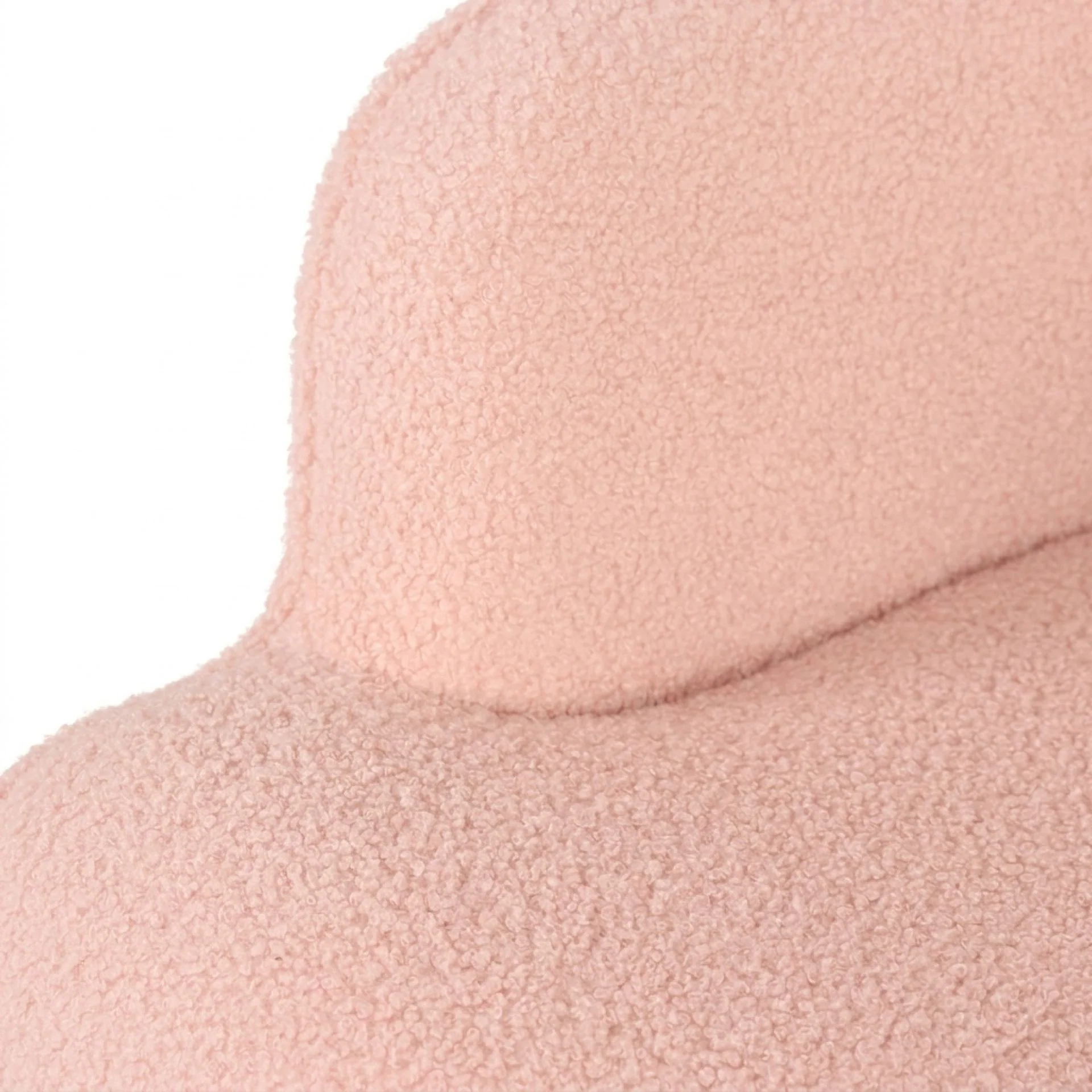 Ava Boucle Rocking Armchair - Pink - Image 13