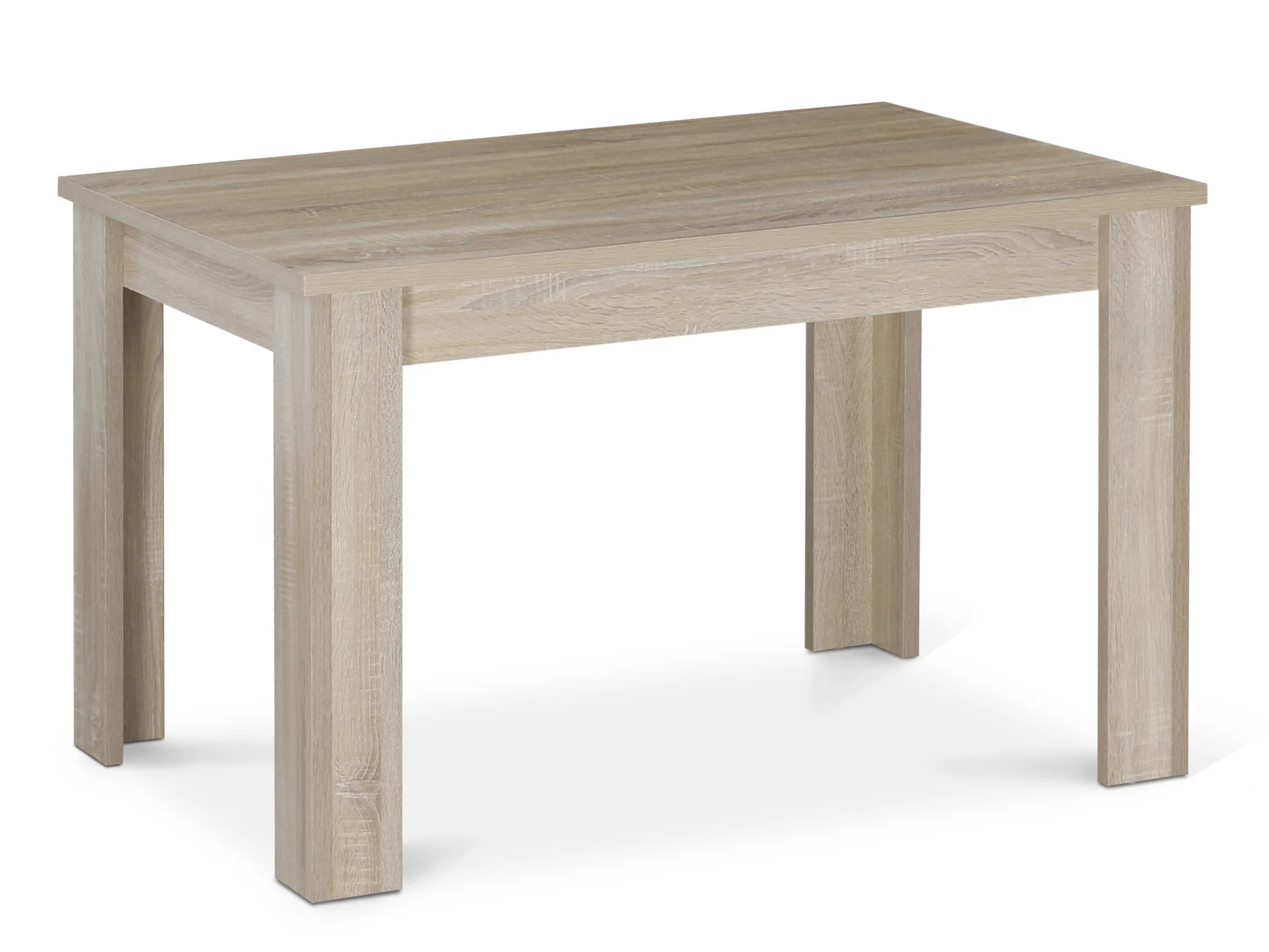 Azar Dining Table Rectangle 120 X 80cm - Oak - Image 3