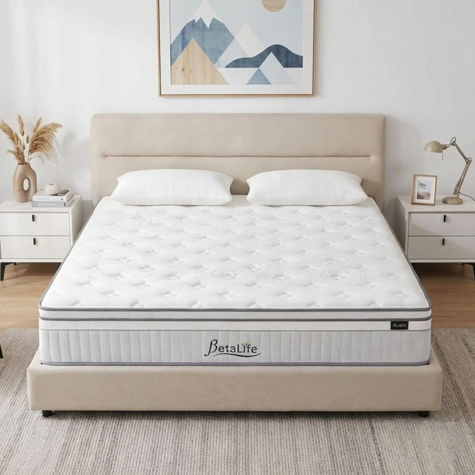 Natureblend Prime 5 Zone Pocket Spring Plush Mattress - Super King
