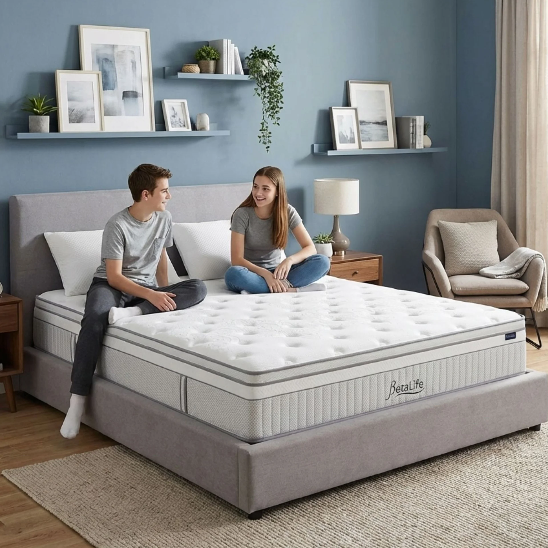 Natureblend Prime 5 Zone Pocket Spring Plush Mattress - Super King - Image 19