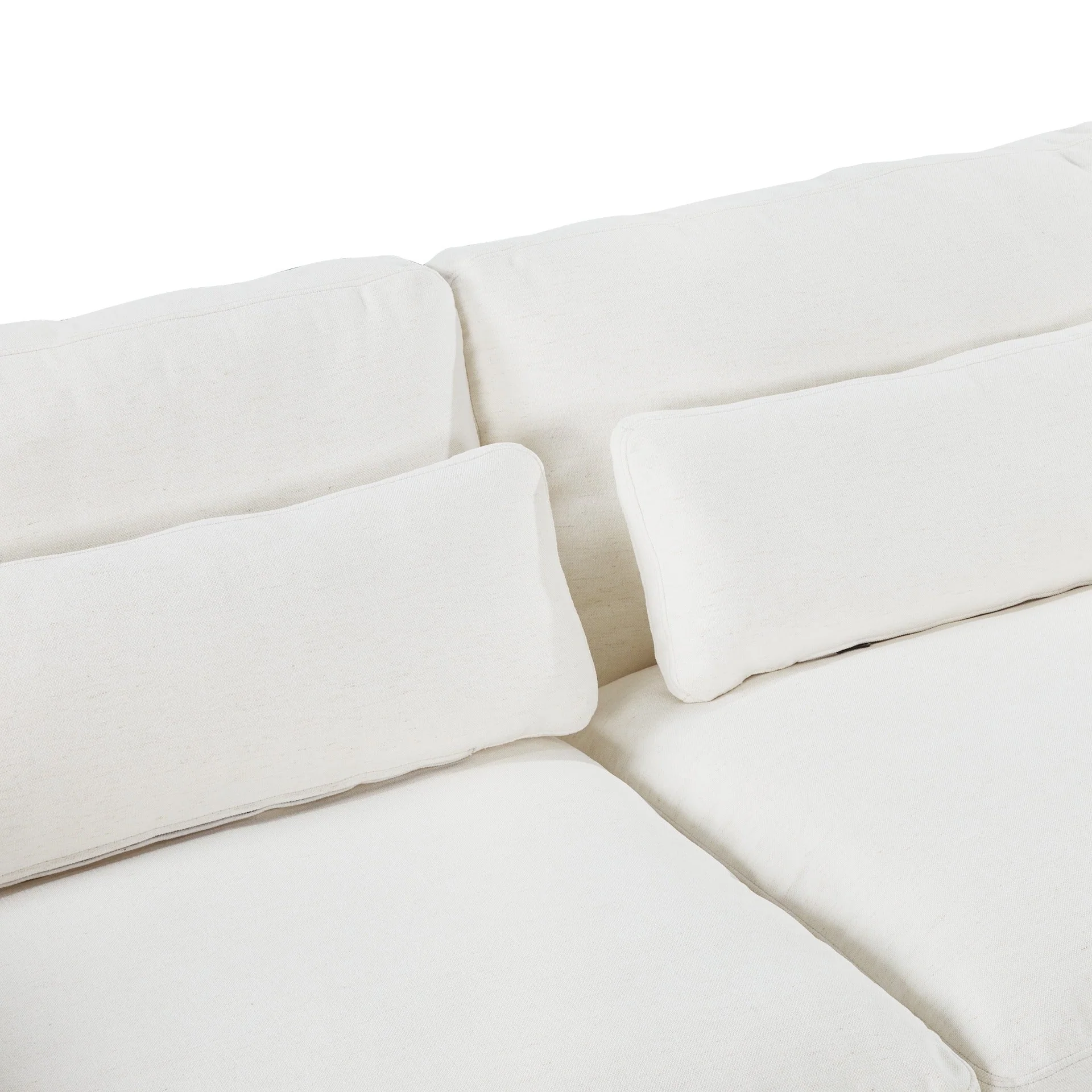 Barmouth Modular Sofa - Linen Cream - Image 10