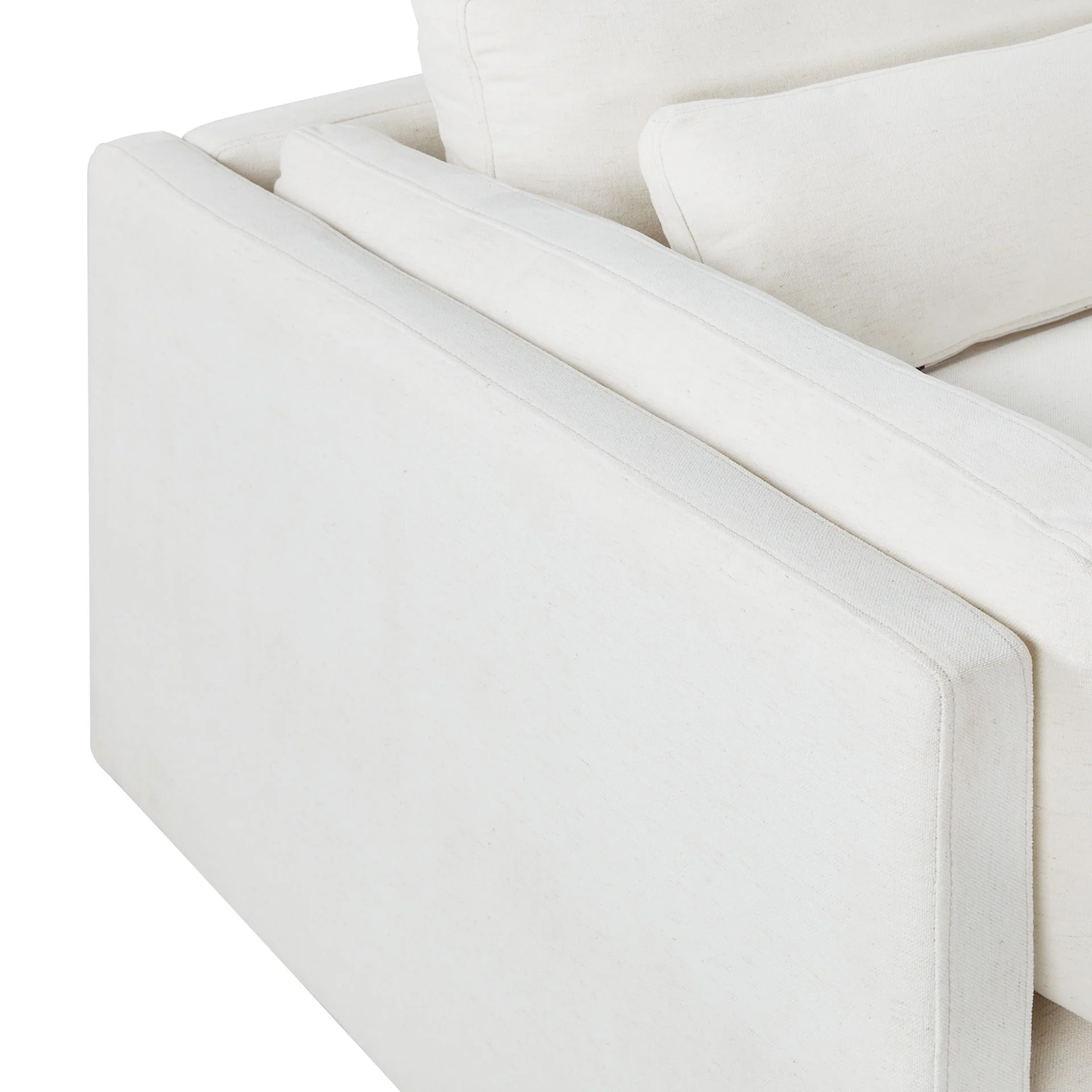 Barmouth Modular Sofa - Linen Cream - Image 13