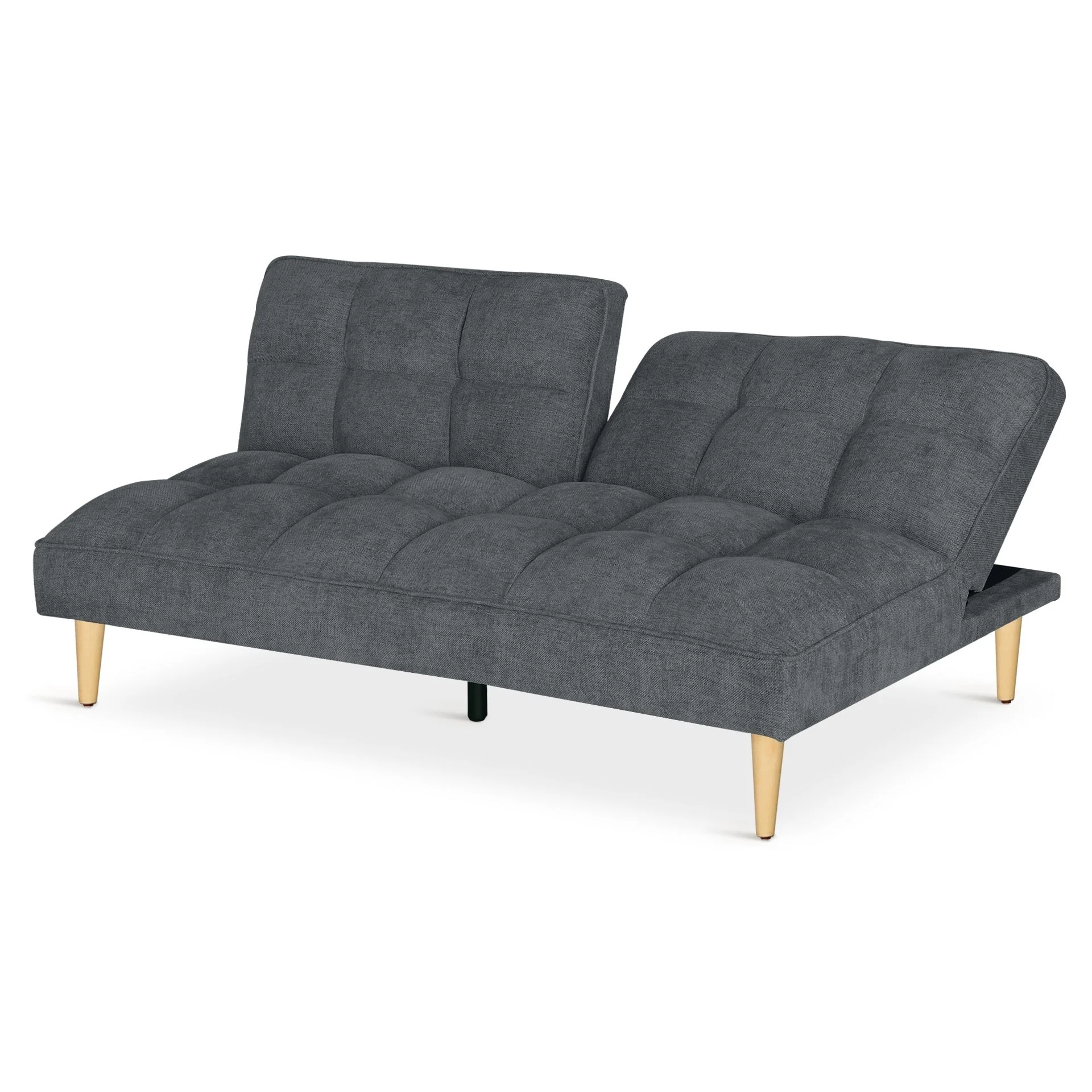 Barton 3 Seater Sofa Bed - Dark Grey - Image 14