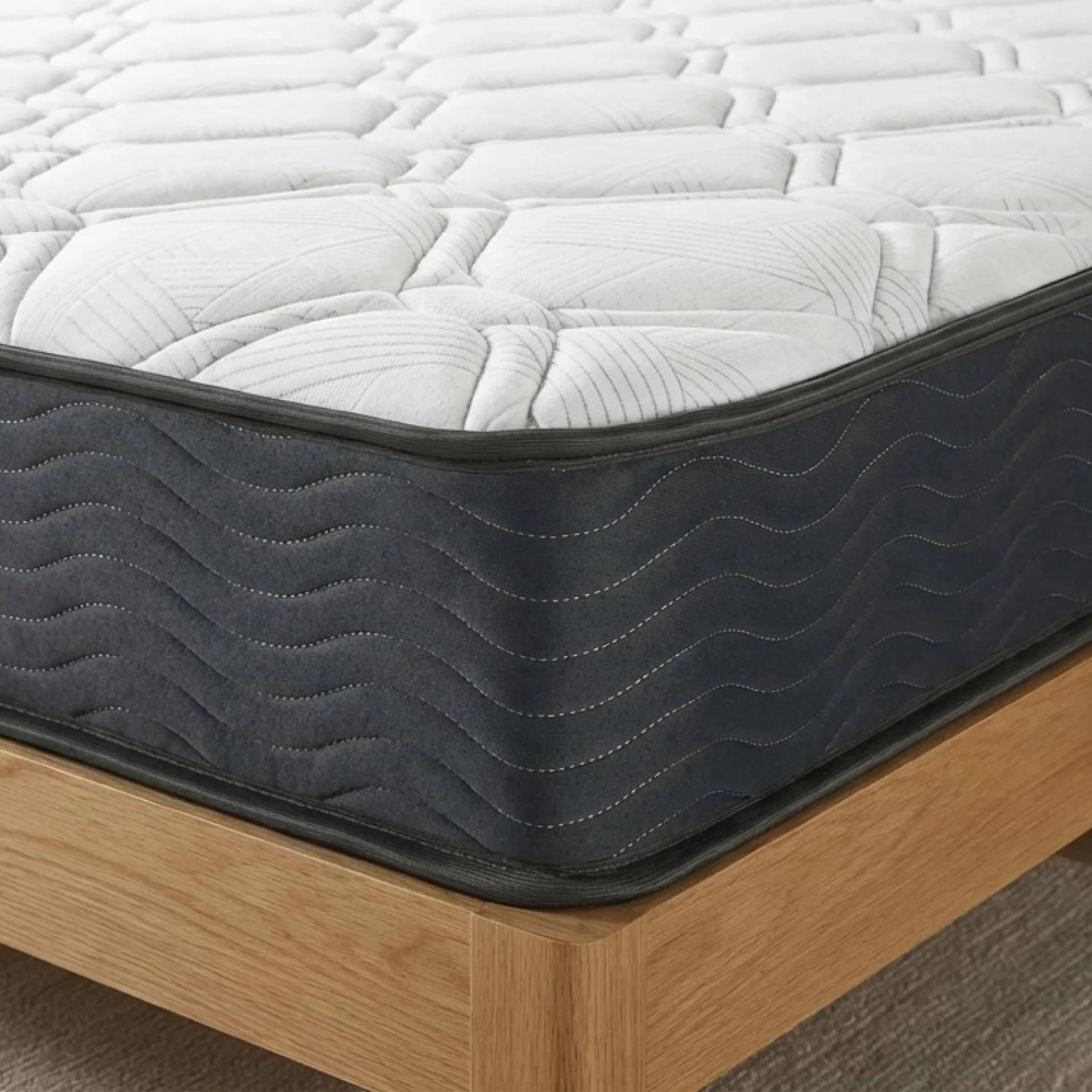 Basics Plus Bonnell Spring Mattress with Pillow - Double - Image 5