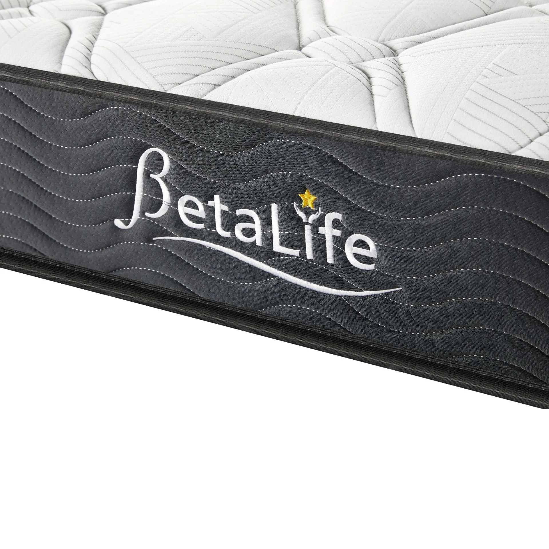 Basics Plus Bonnell Spring Mattress with Pillow - Queen - Image 12