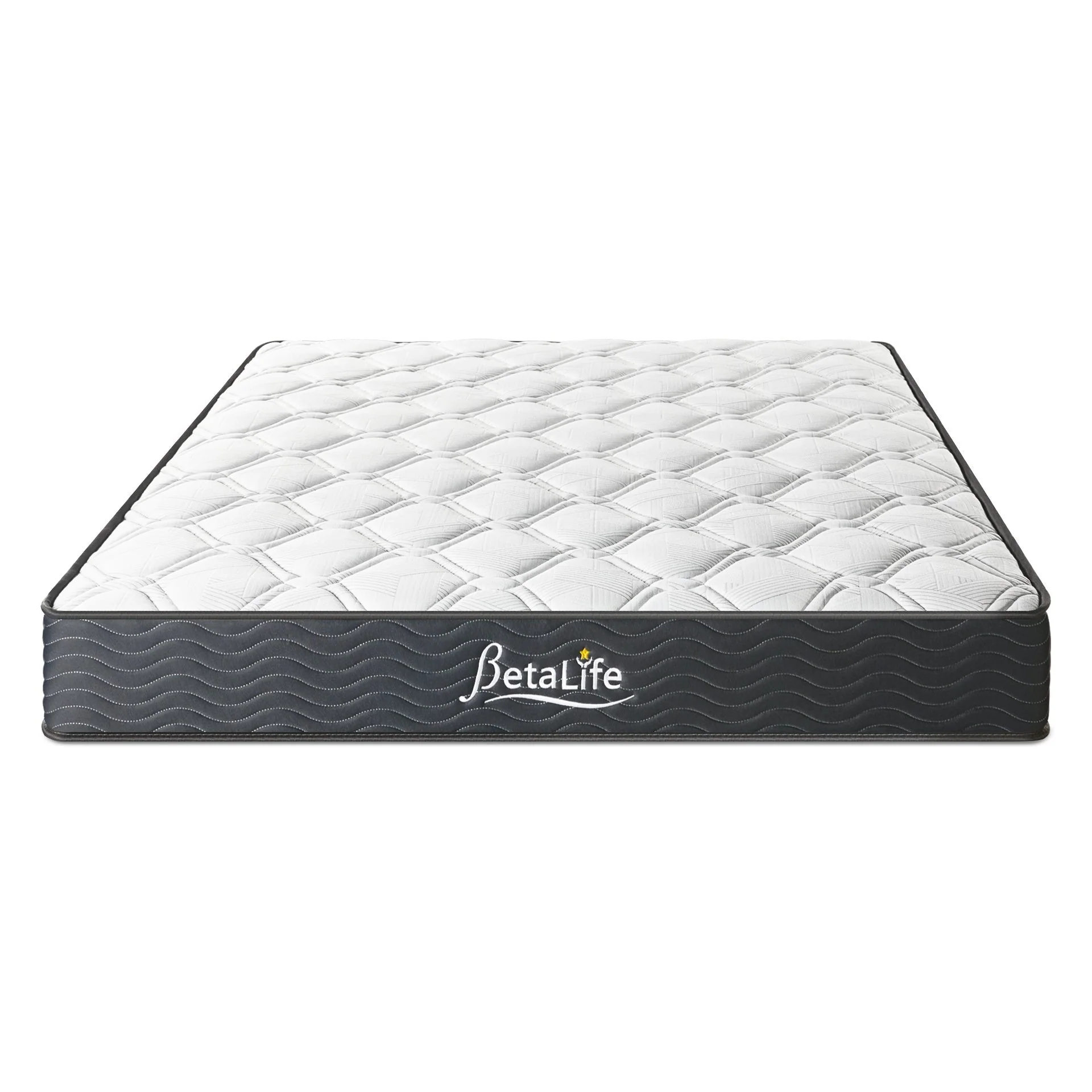 Basics Plus Bonnell Spring Mattress with Pillow - Queen - Image 6