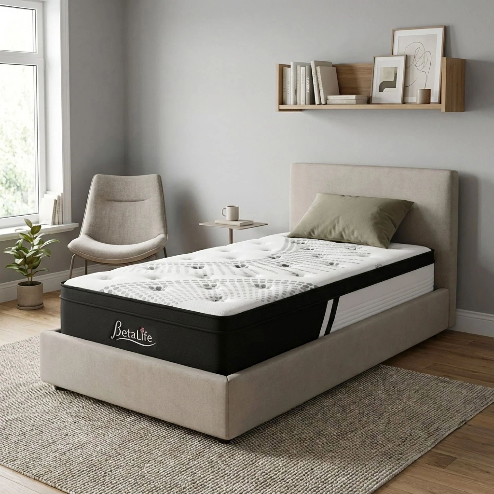 Deluxe Pro Pocket Spring Mattress - Single - Image 11