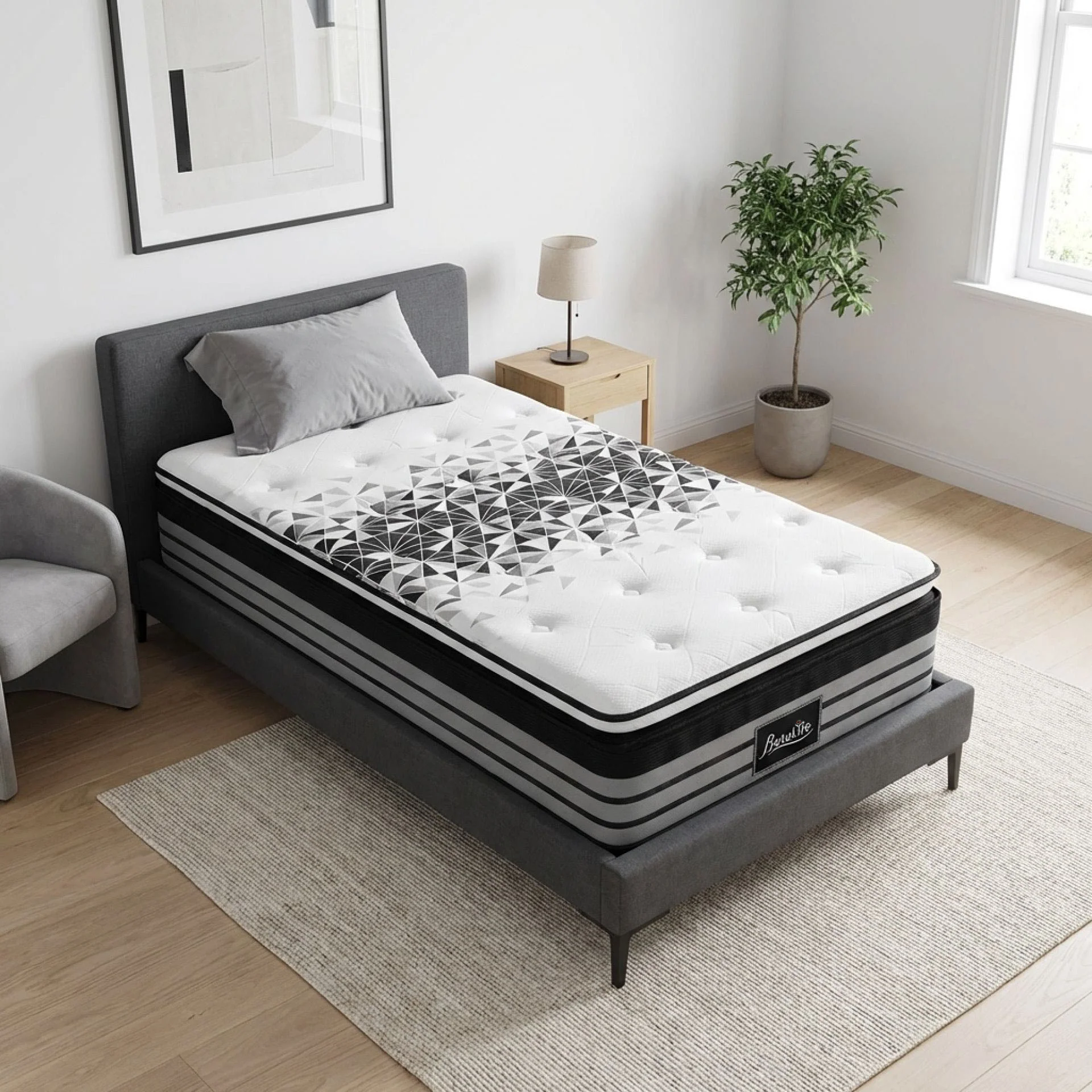 Luxury Plus Gel Memory Mattress - King Single - Image 14