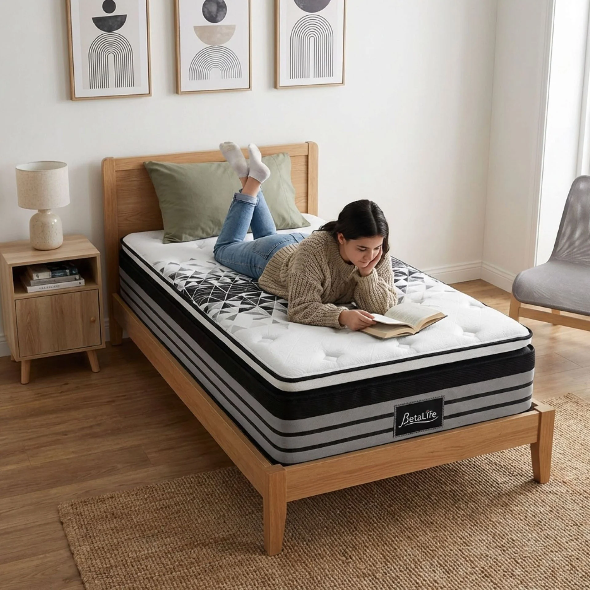 Luxury Plus Gel Memory Mattress - King Single - Image 16