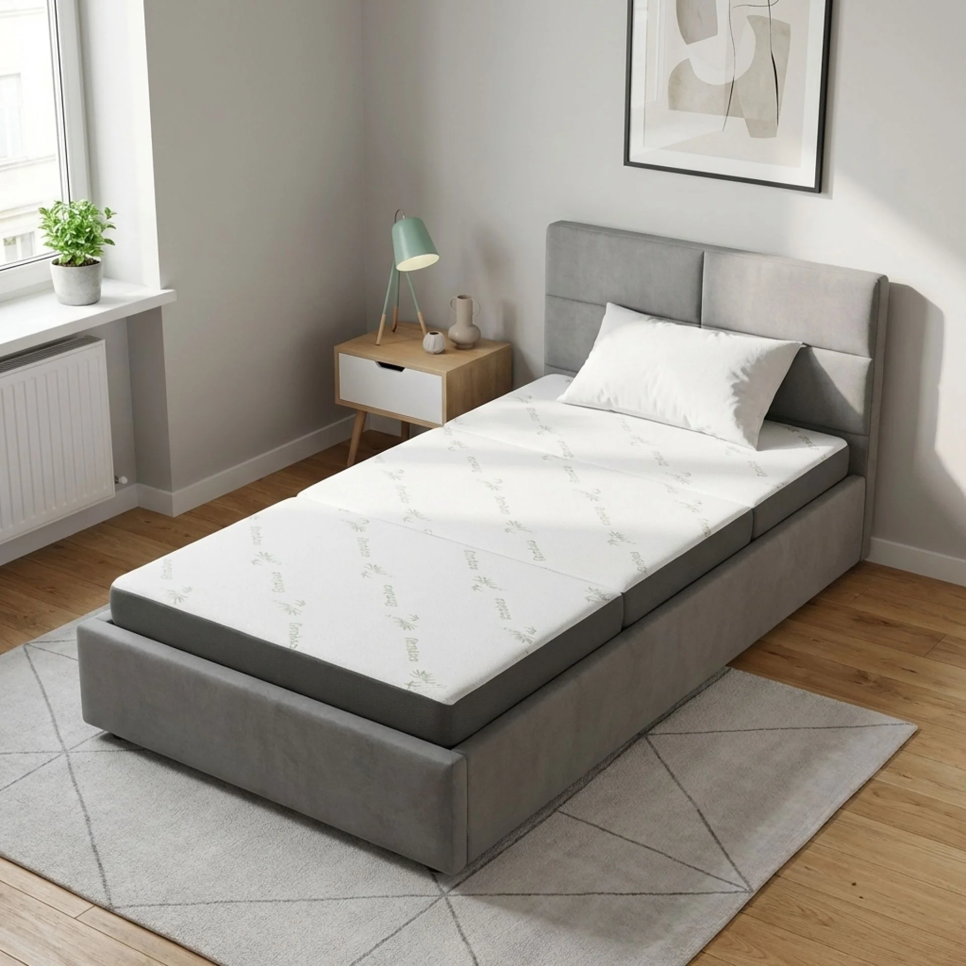 Porta Rest Portable Folding Foam Mattress - Single