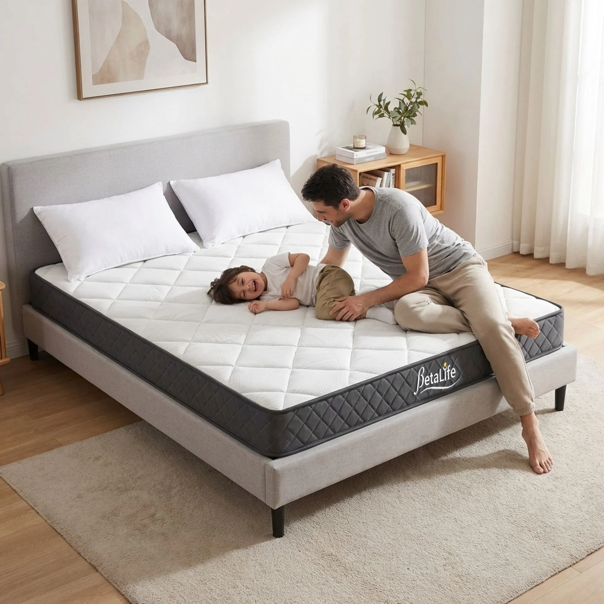 Pure Plus Foam Mattress with Pillow - Queen - Image 19