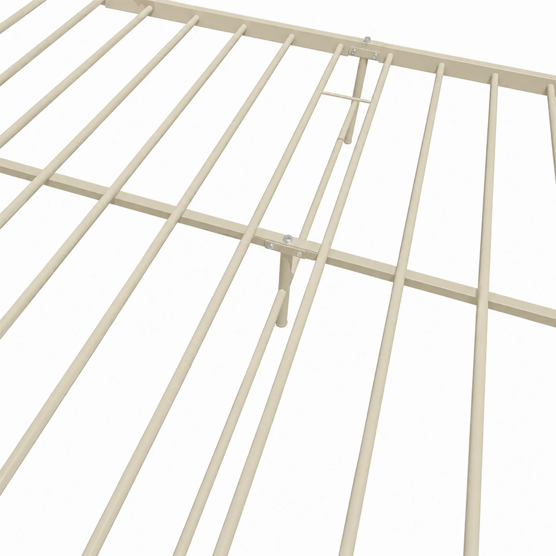 Bolt Queen Metal Bed Frame - Light Khaki - Image 13