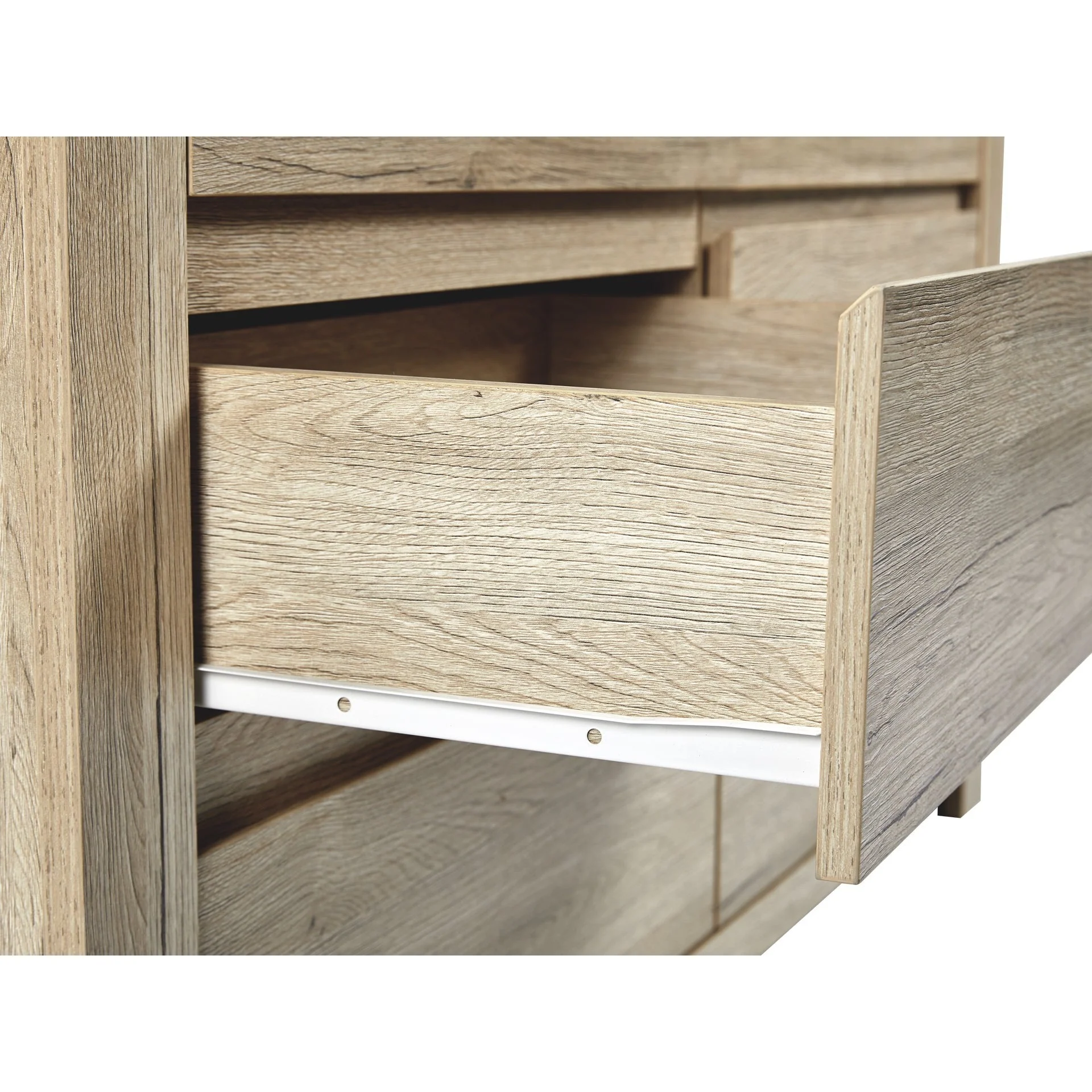 Borneo 6 Drawers Lowboy - Oak - Image 13