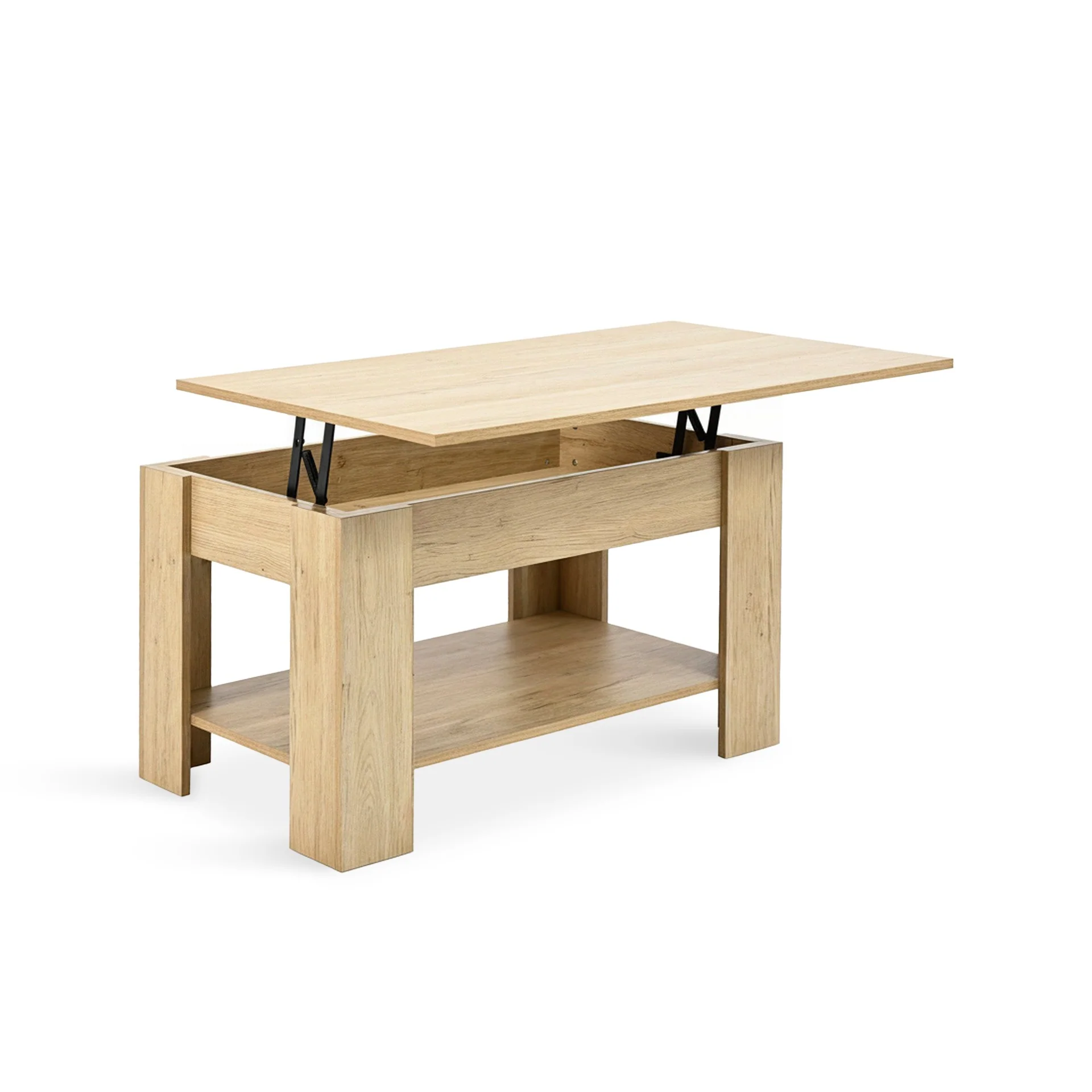 Cache Lift Top Coffee Table - Oak - Image 12