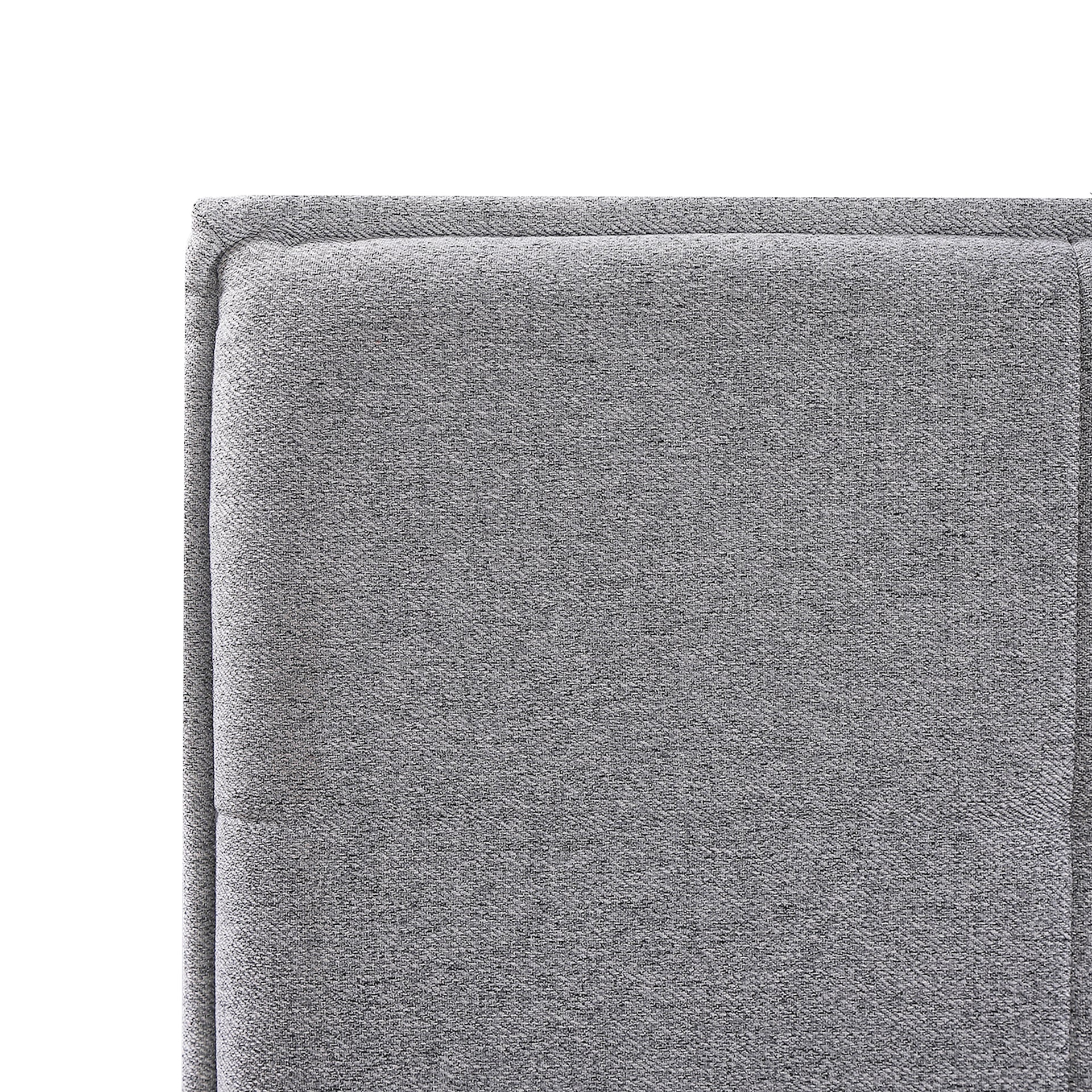 Calma Queen Gas Lift Bed Frame - Light Grey - Image 12