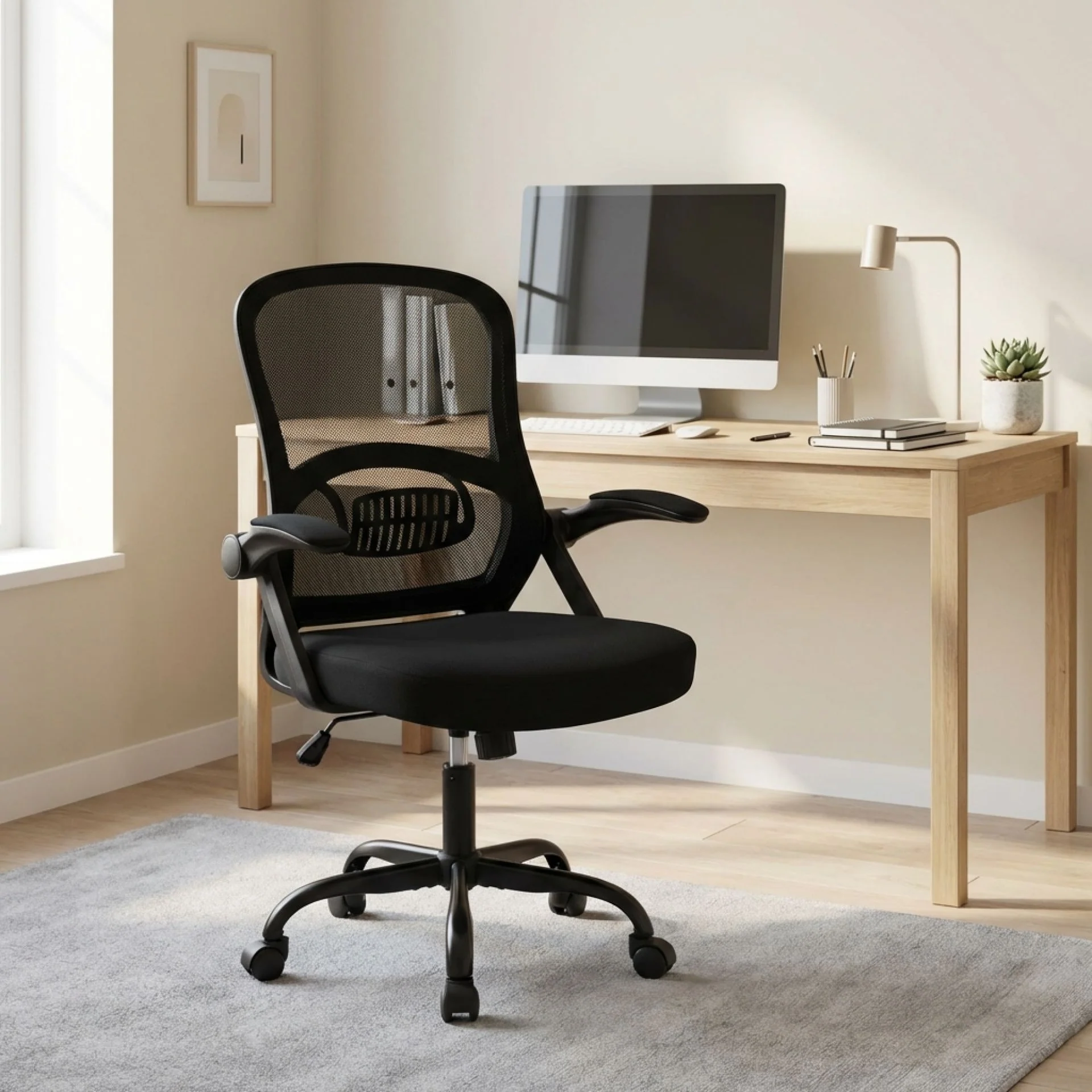 Cammy Office Chair - Black - Image 5