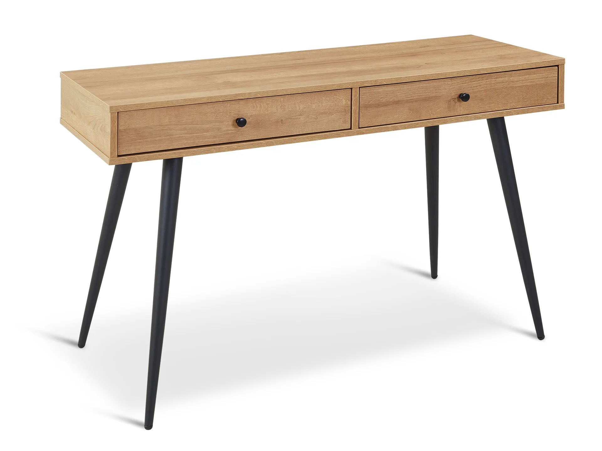 CARSON 120CM Computer Desk - Oak
