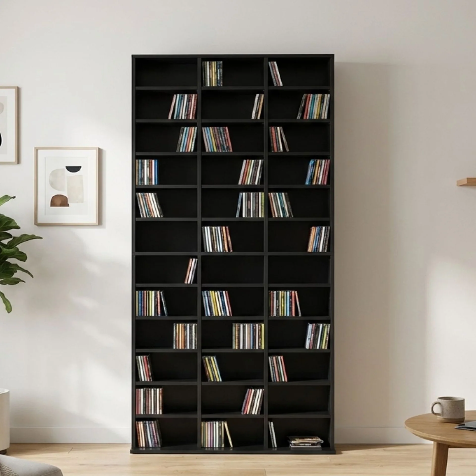 Chamo CD Storage Shelf - Black - Image 2