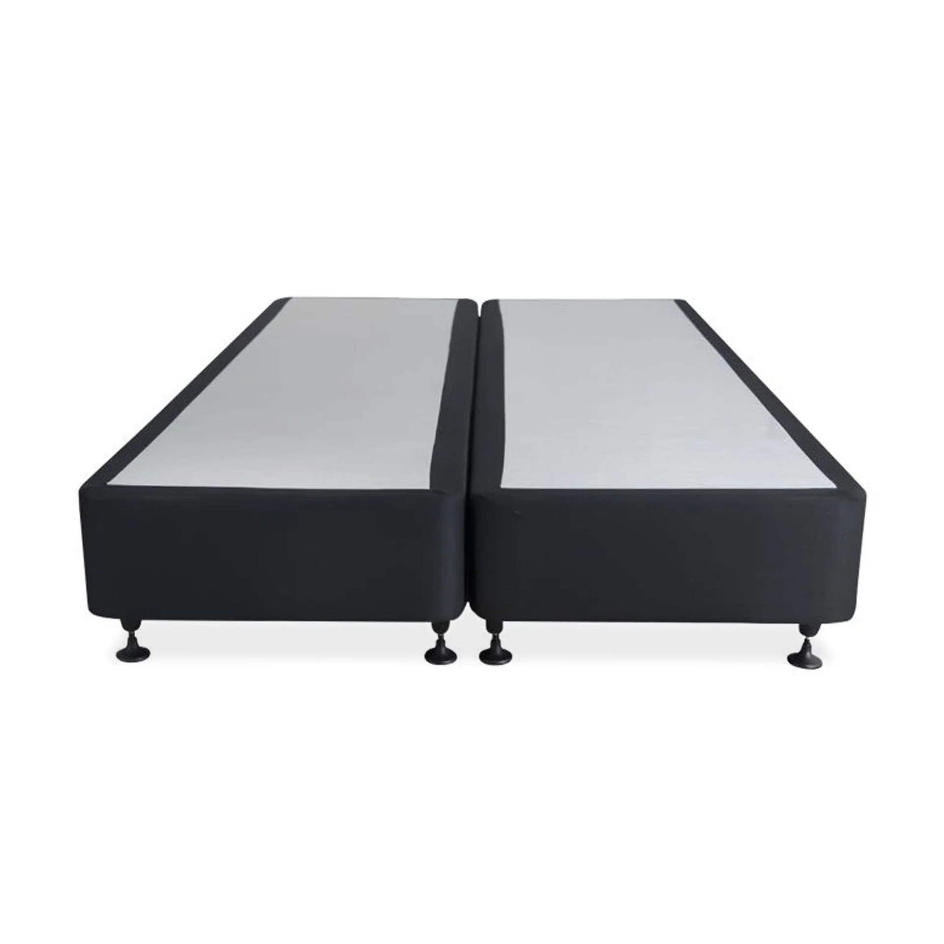 Charles Fabric Super King Split Bed Base 4 Drawers - Black - Image 8