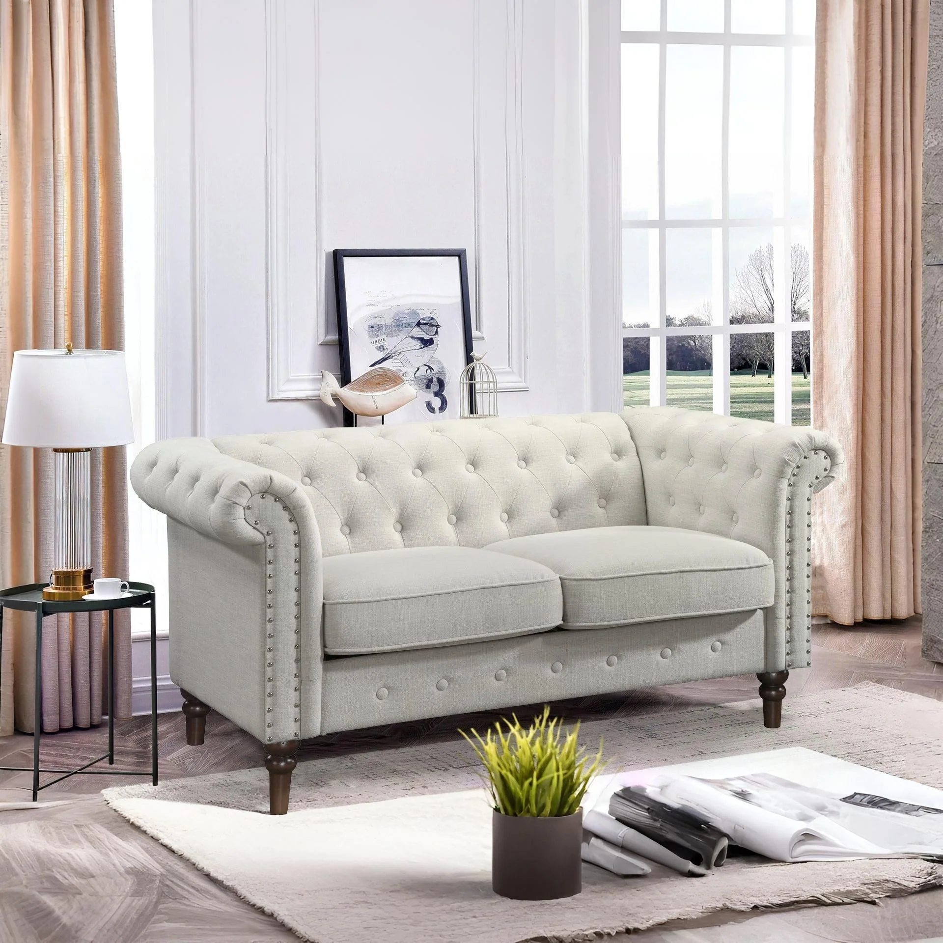 Chesley 2 Seater Sofa - Natural Oat