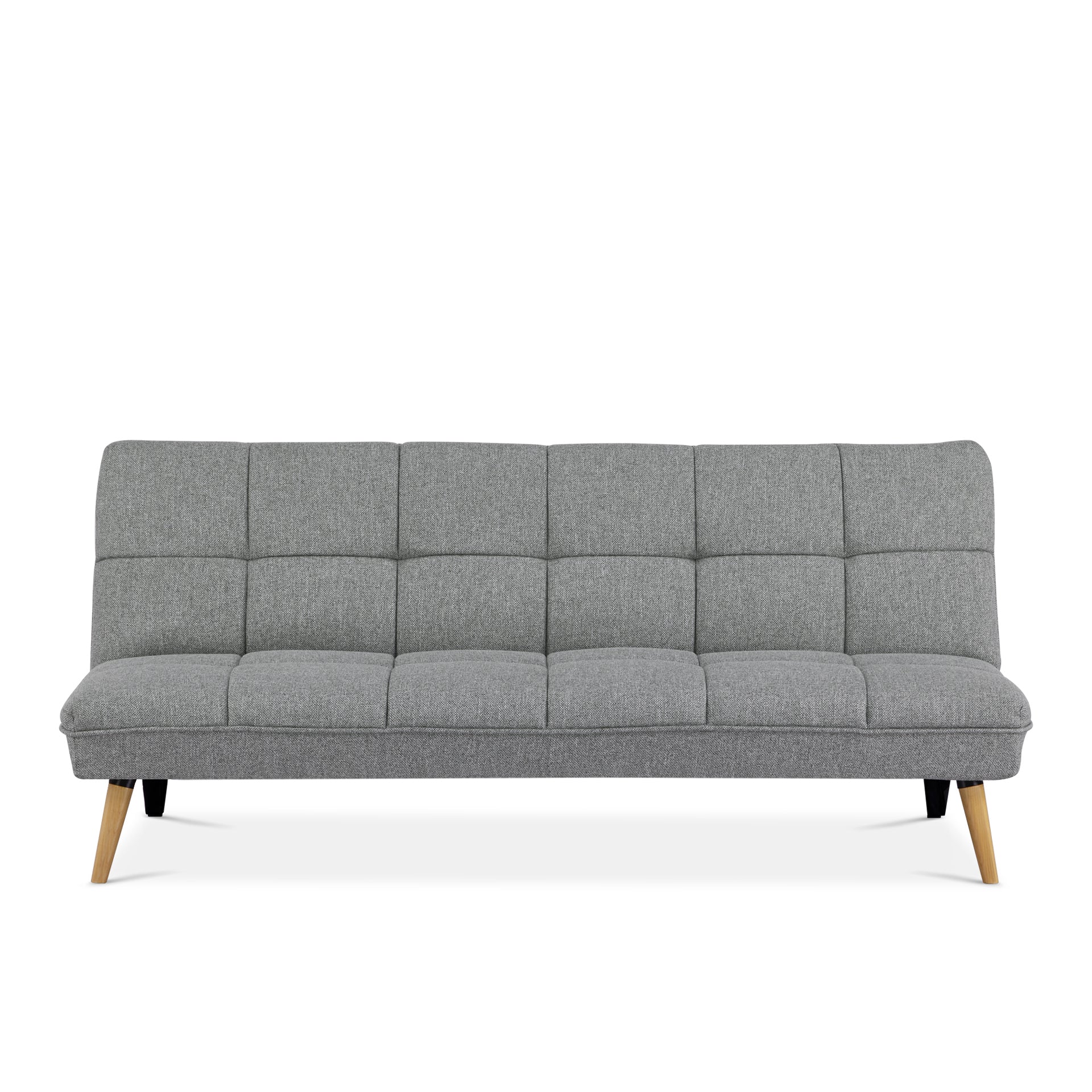 Chile 3 Seater Sofa Bed - Light Grey - Image 8