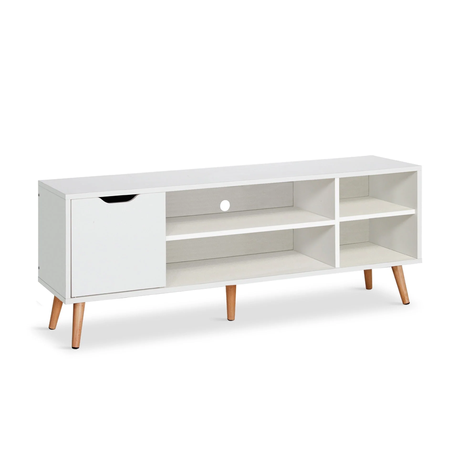 COMO 1.2M Entertainment Unit - White - Image 9