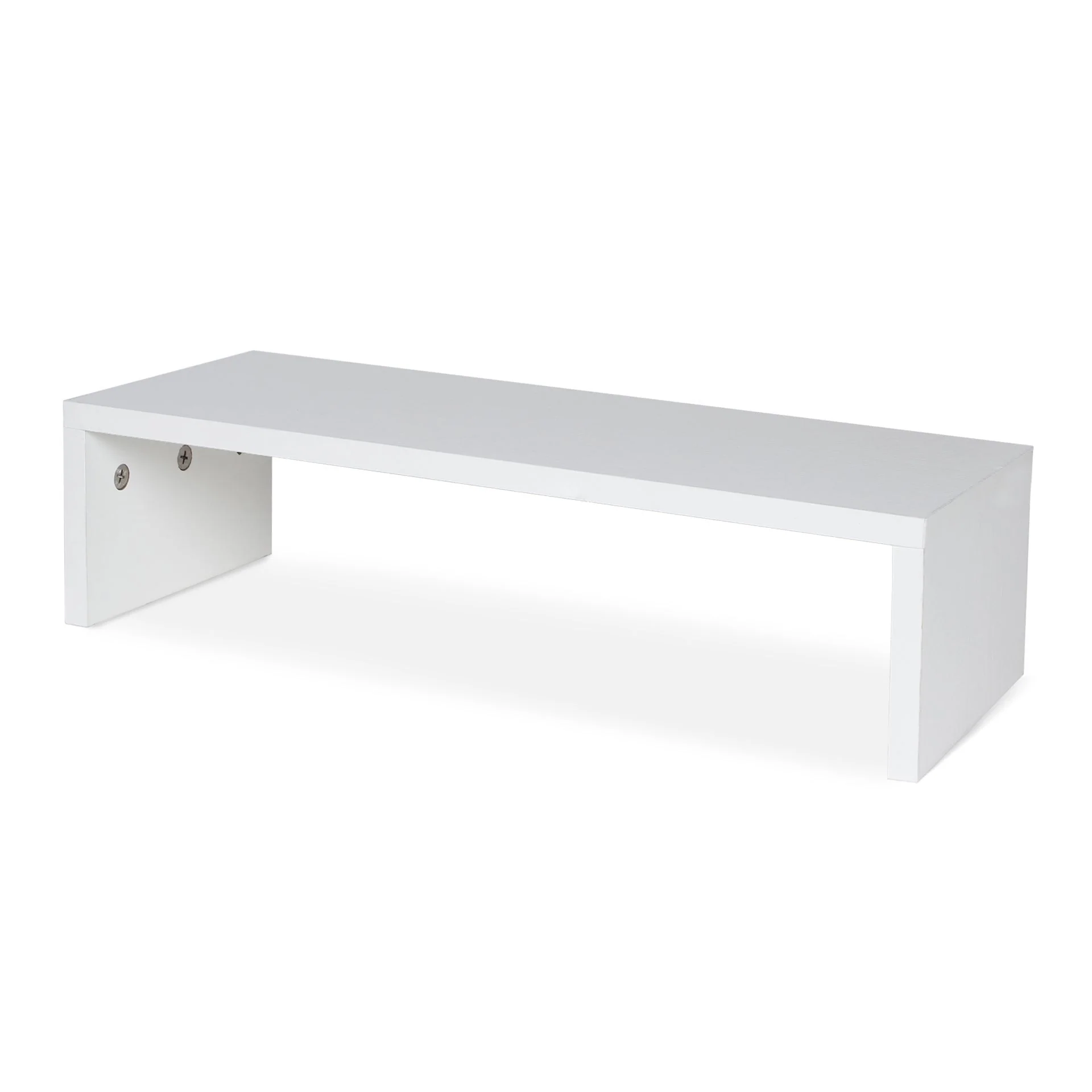 Computer Monitor Stand Laptop Stand Riser - White - Image 3