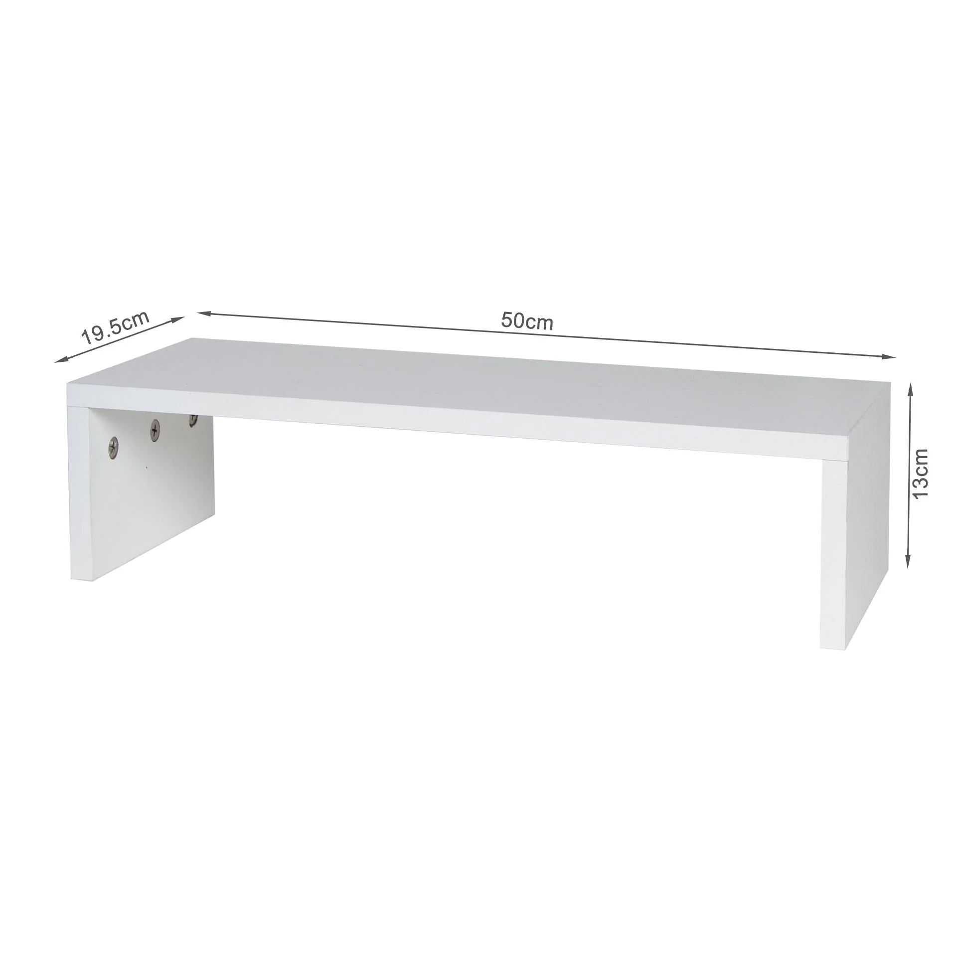 Computer Monitor Stand Laptop Stand Riser - White - Image 7