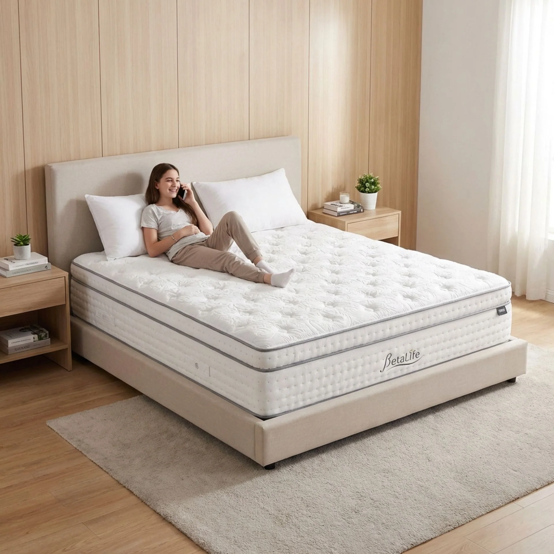 Cosy Elite Micro Pocket Spring Firm Mattress - Super King - Image 17