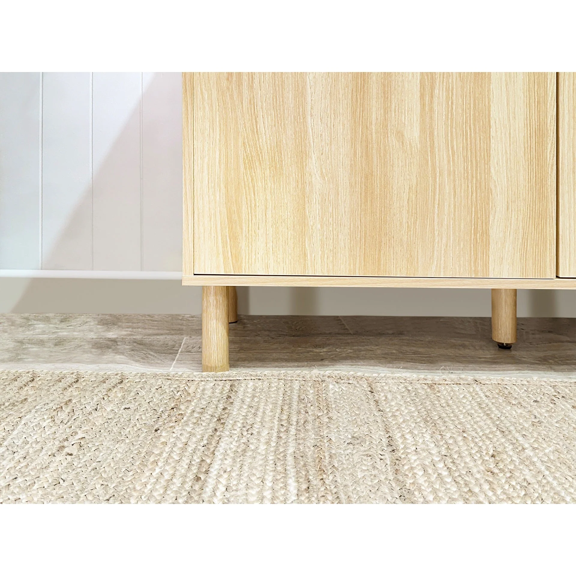 Custer Sideboard Buffet Table - Oak - Image 13