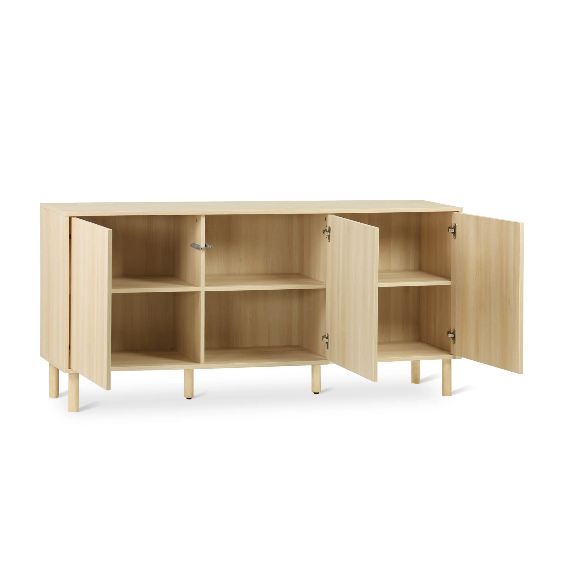 Custer Sideboard Buffet Table - Oak - Image 17