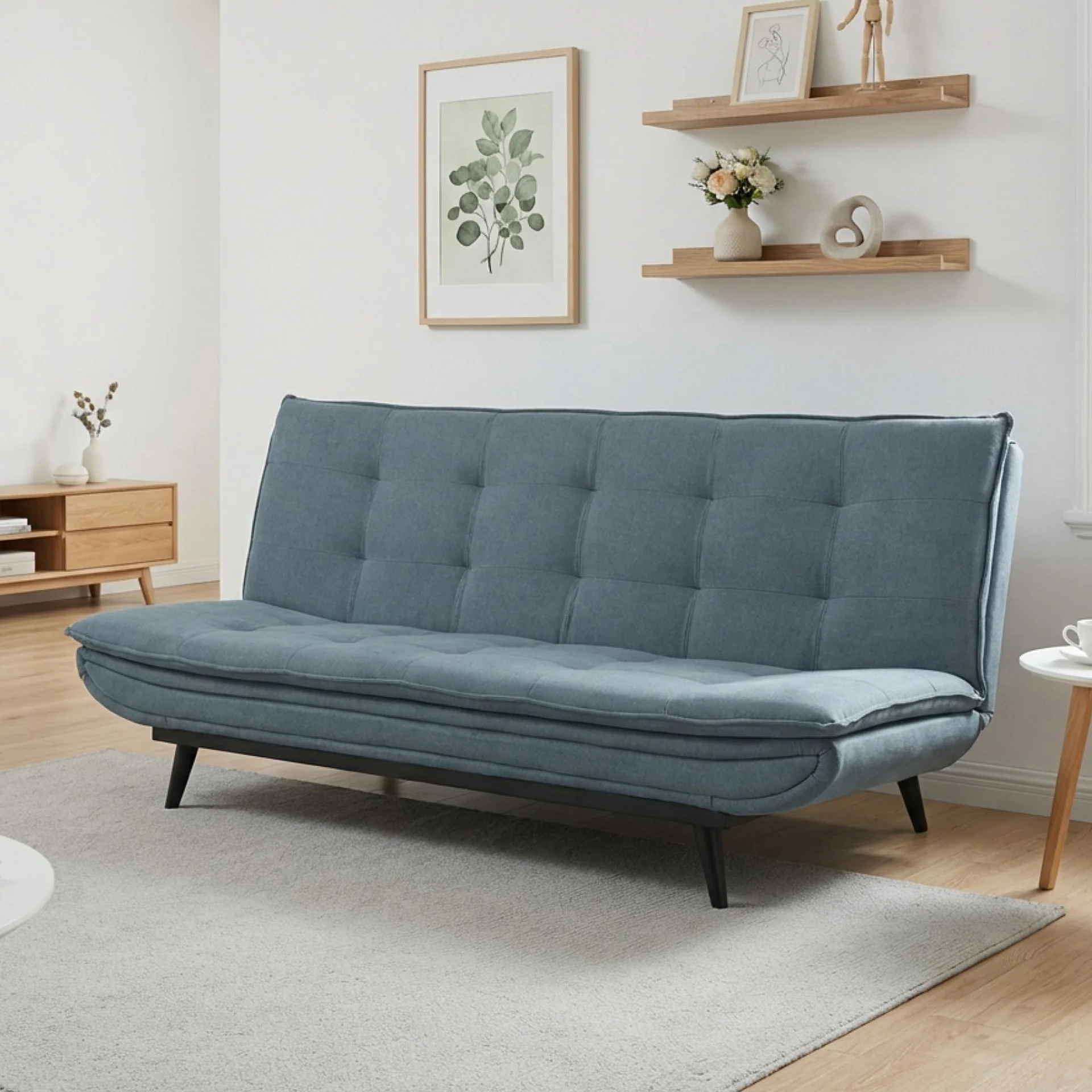Dorking 3 Seater Sofa Bed - Anthracite Grey - Image 3