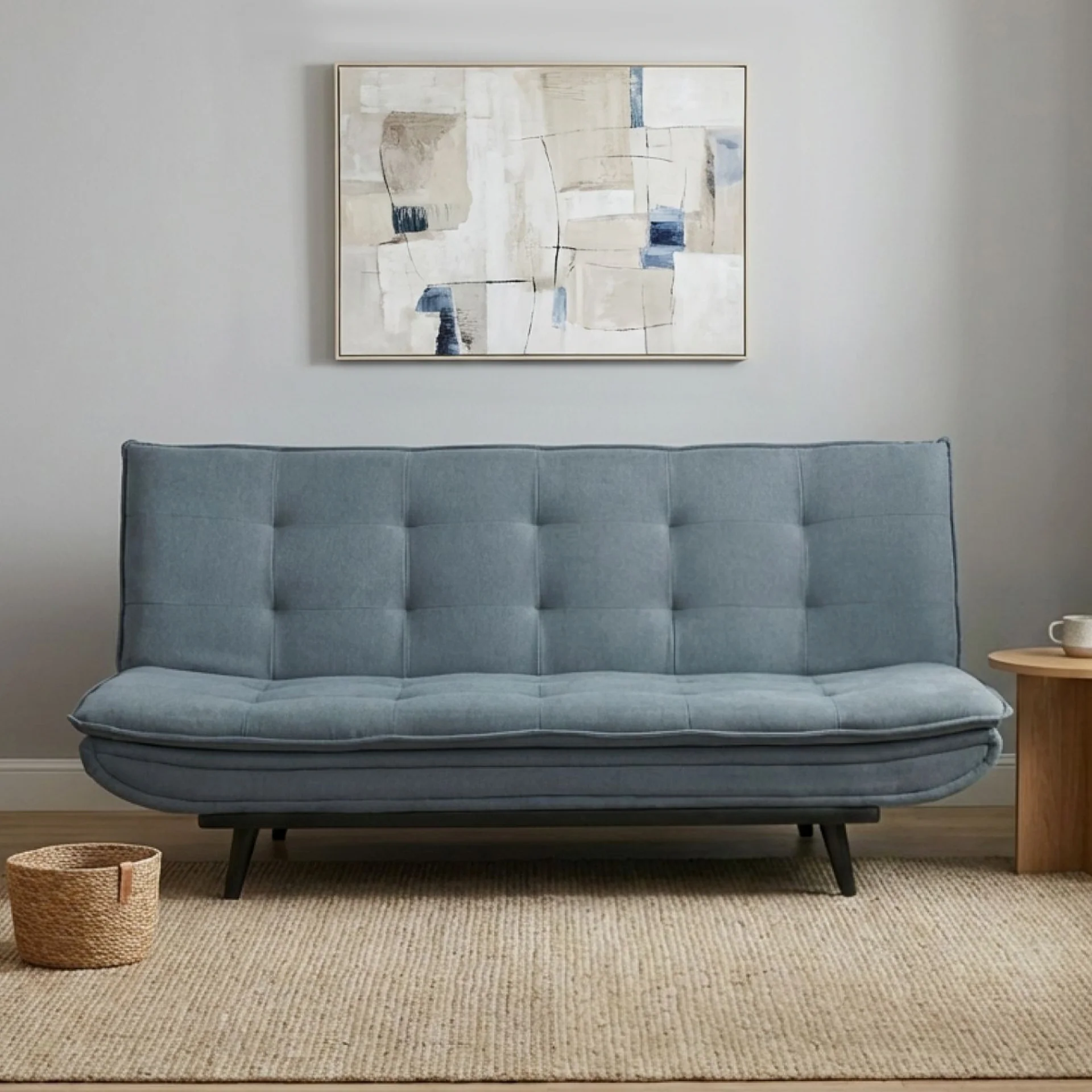 Dorking 3 Seater Sofa Bed - Anthracite Grey - Image 5