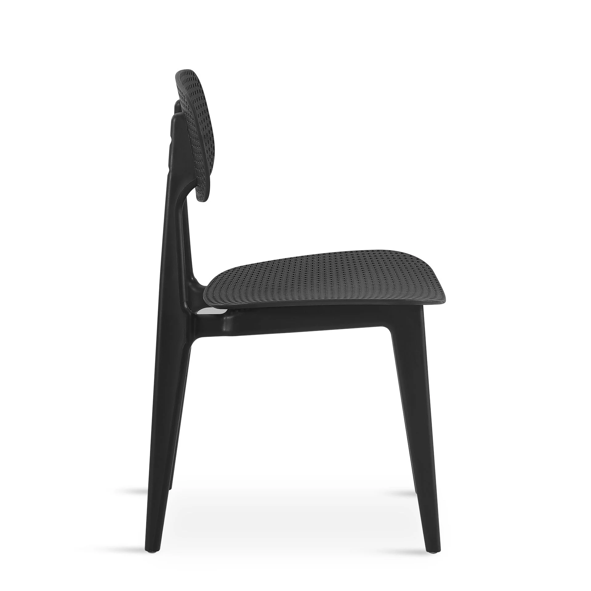 Elias Dining Chair - Set of 4 - Black - Image 5