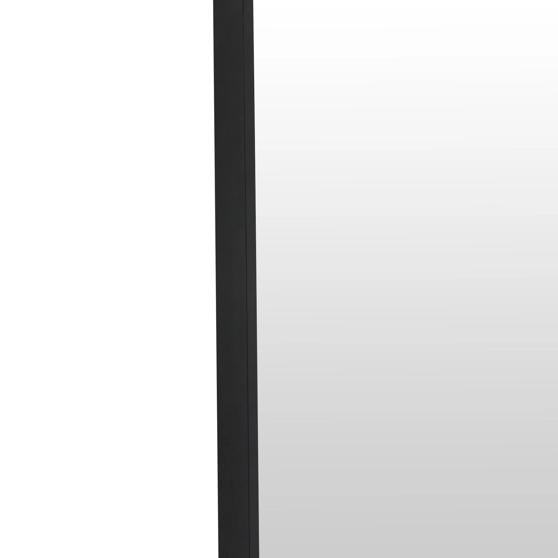 Frame Full Length Metal Wall Mirror - Black - Image 11