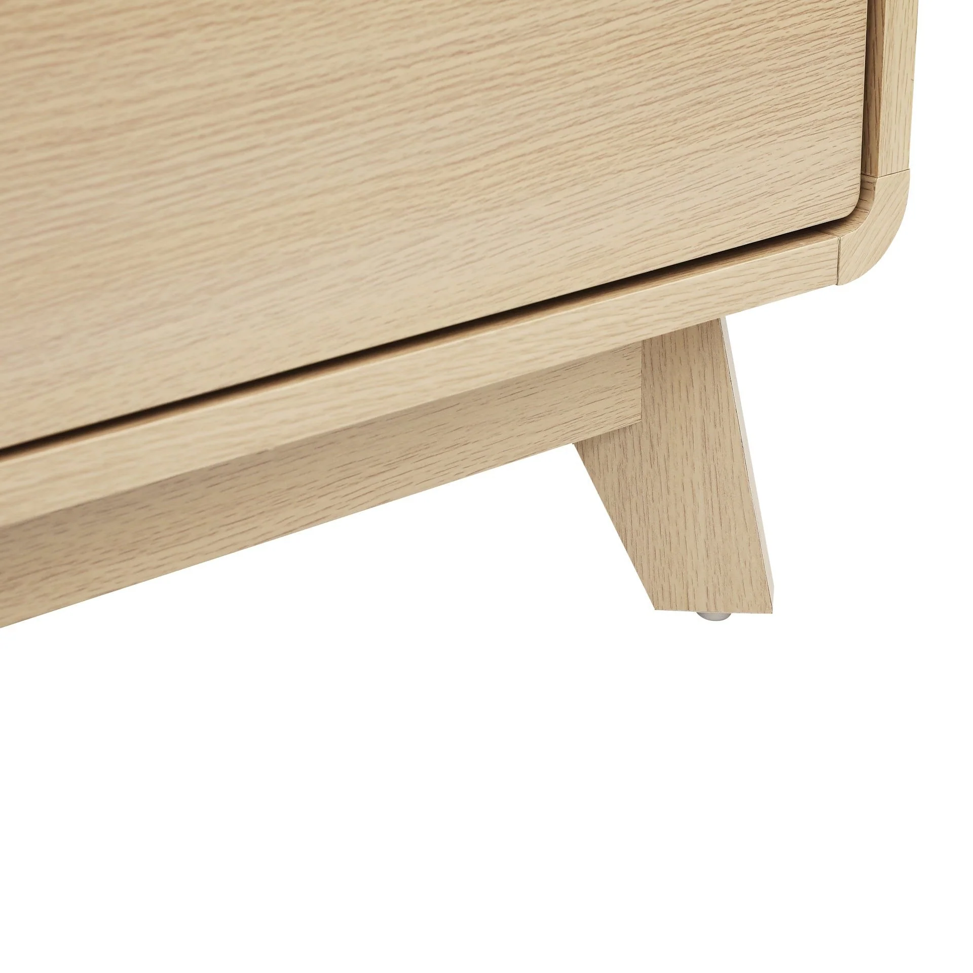 Fredy 1.2m Entertainment Unit - Oak - Image 14