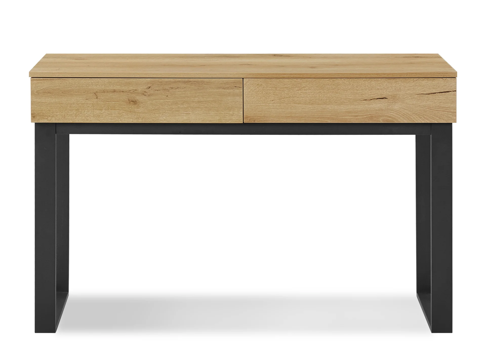 Frohna 120cm Computer Desk - Oak - Image 8