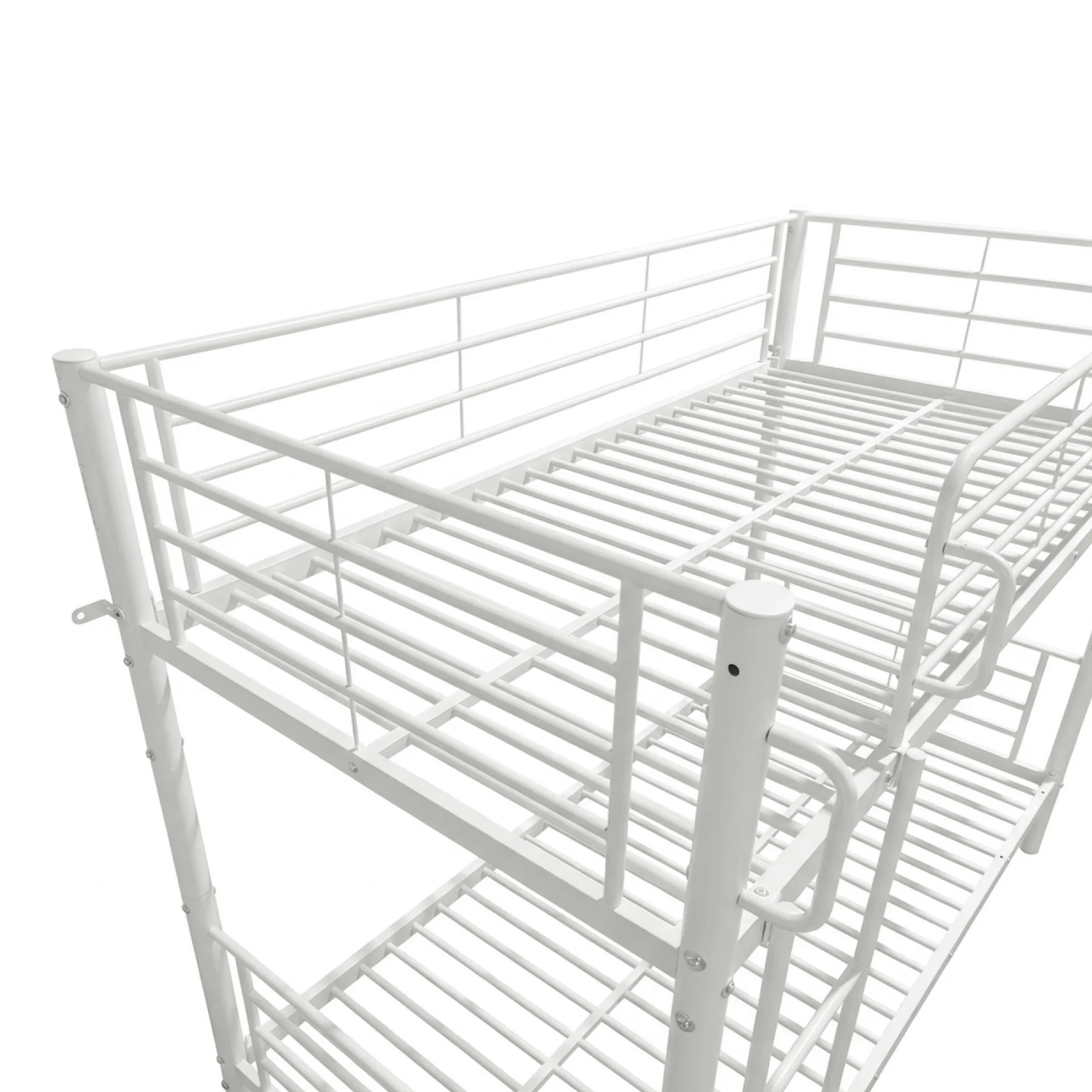 Graid Single Metal Bunk Bed Frame - White - Image 11