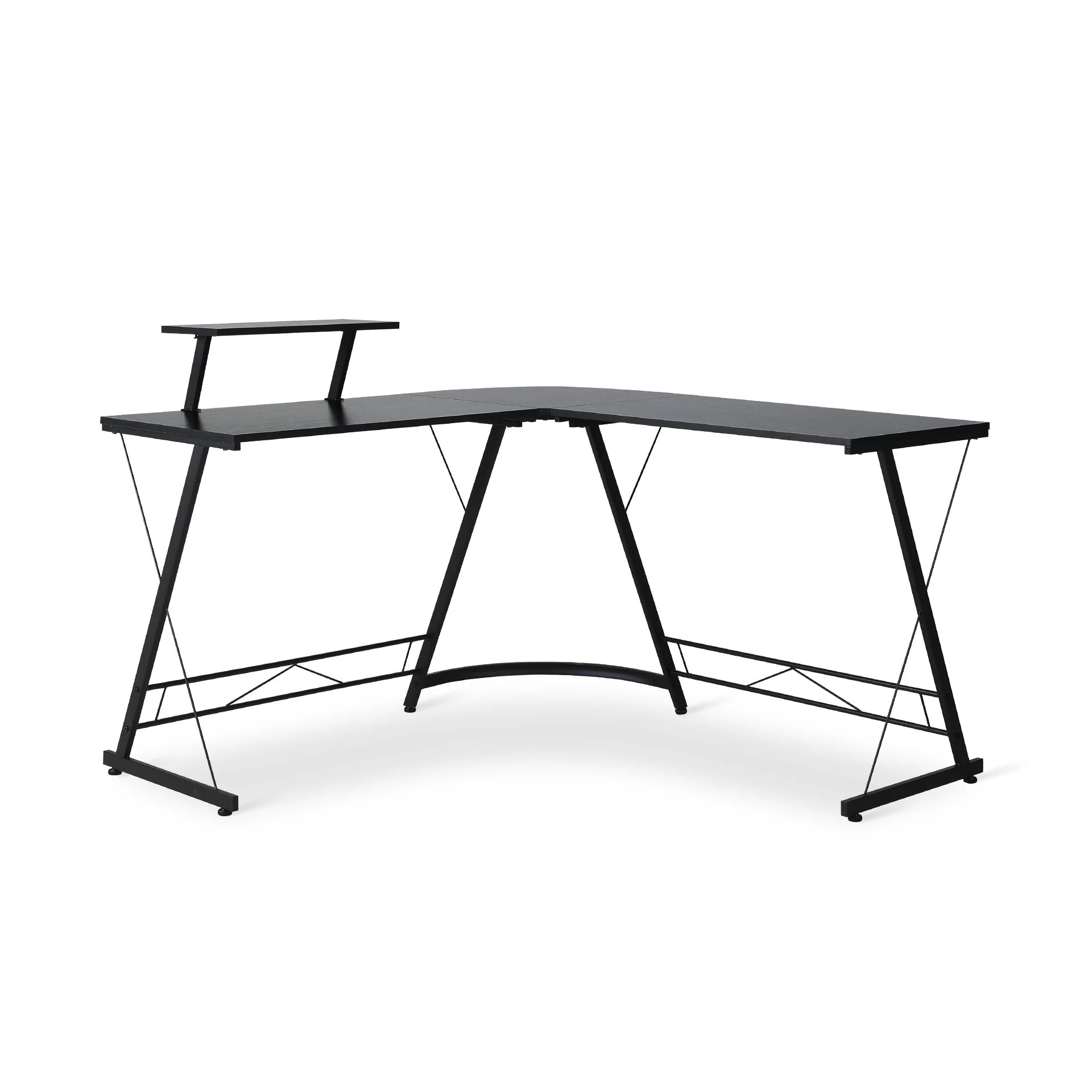 Greyson Computer Corner Desk - Black - Image 6