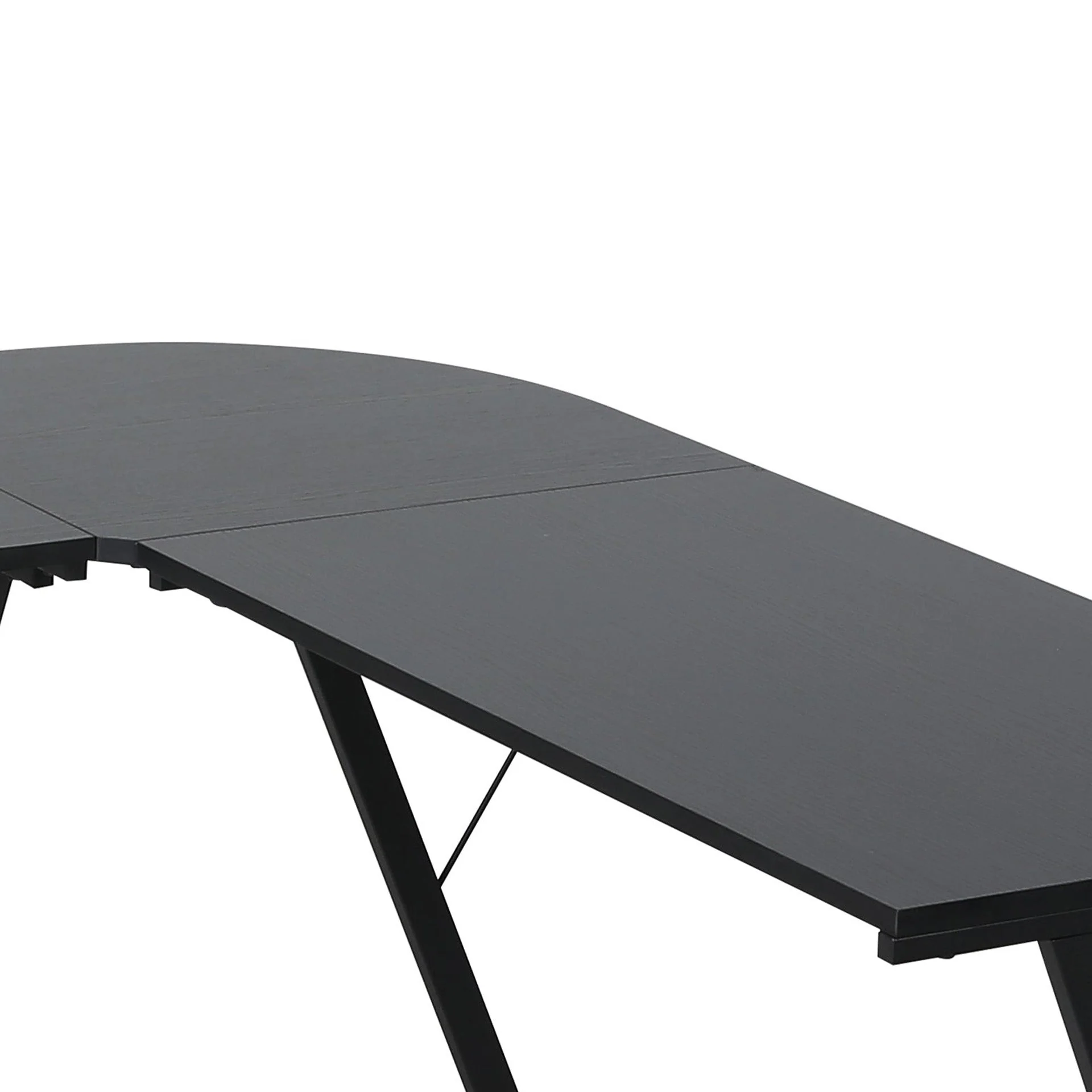 Greyson Computer Corner Desk - Black - Image 7